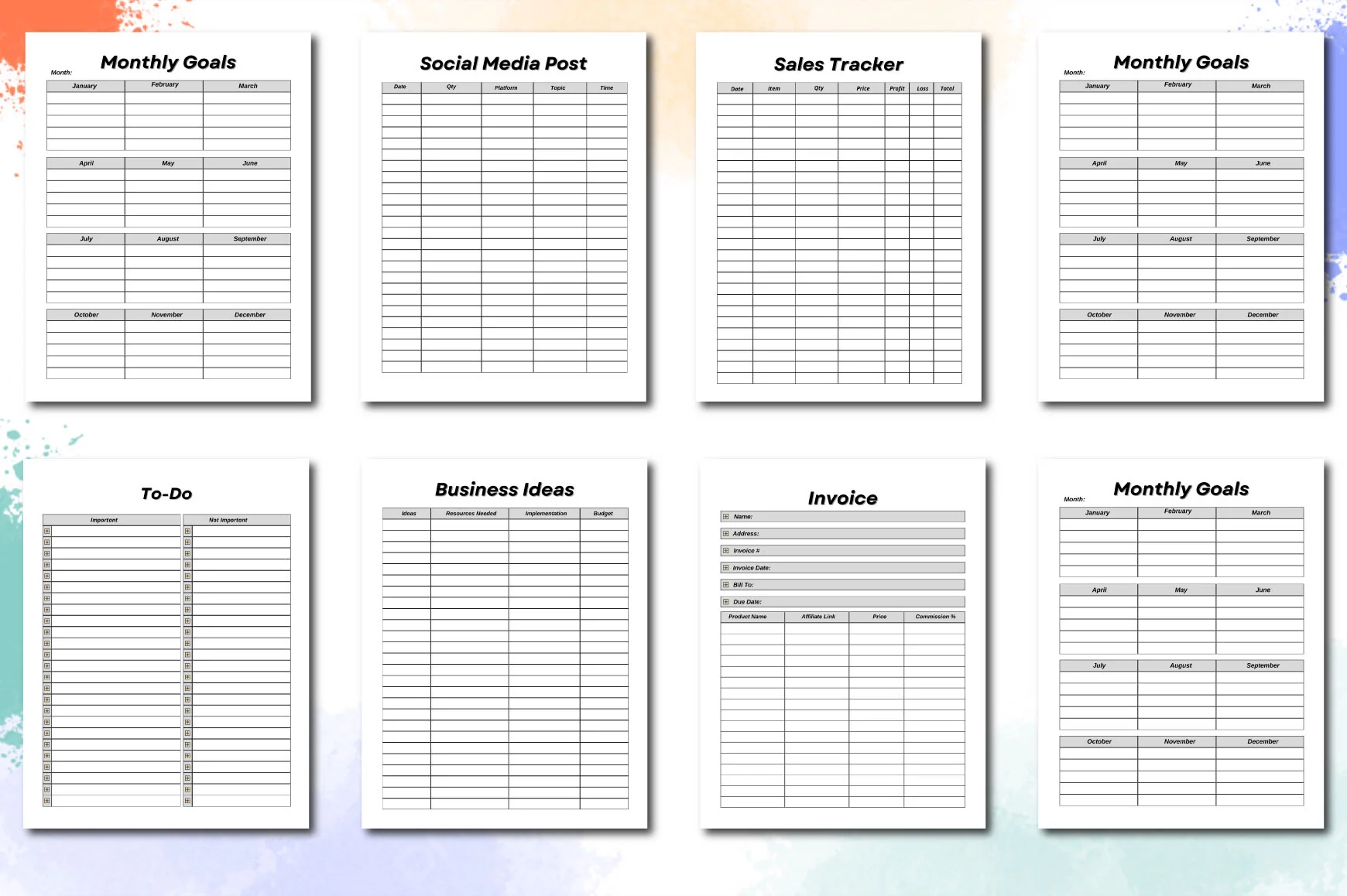Side Hustle Planner - Image 2