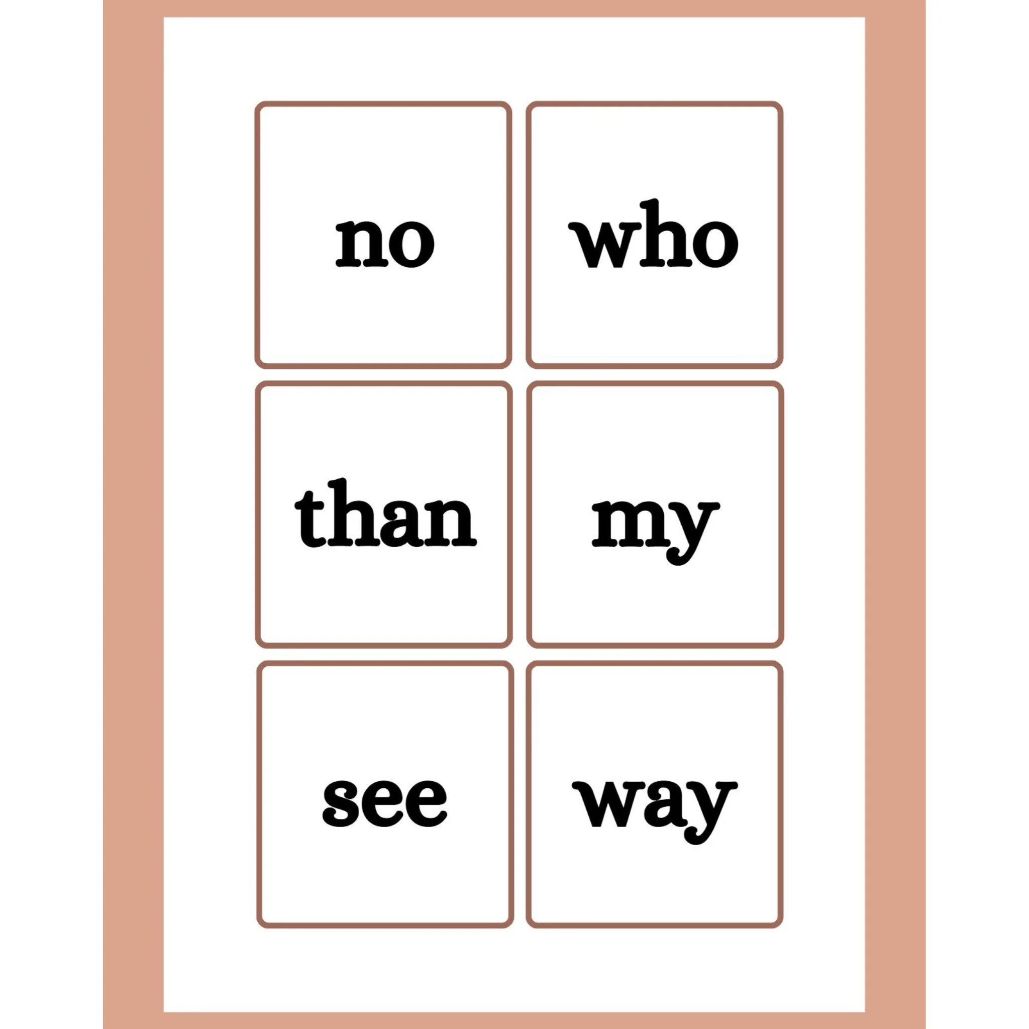 Sight Word Flashcards - Image 5