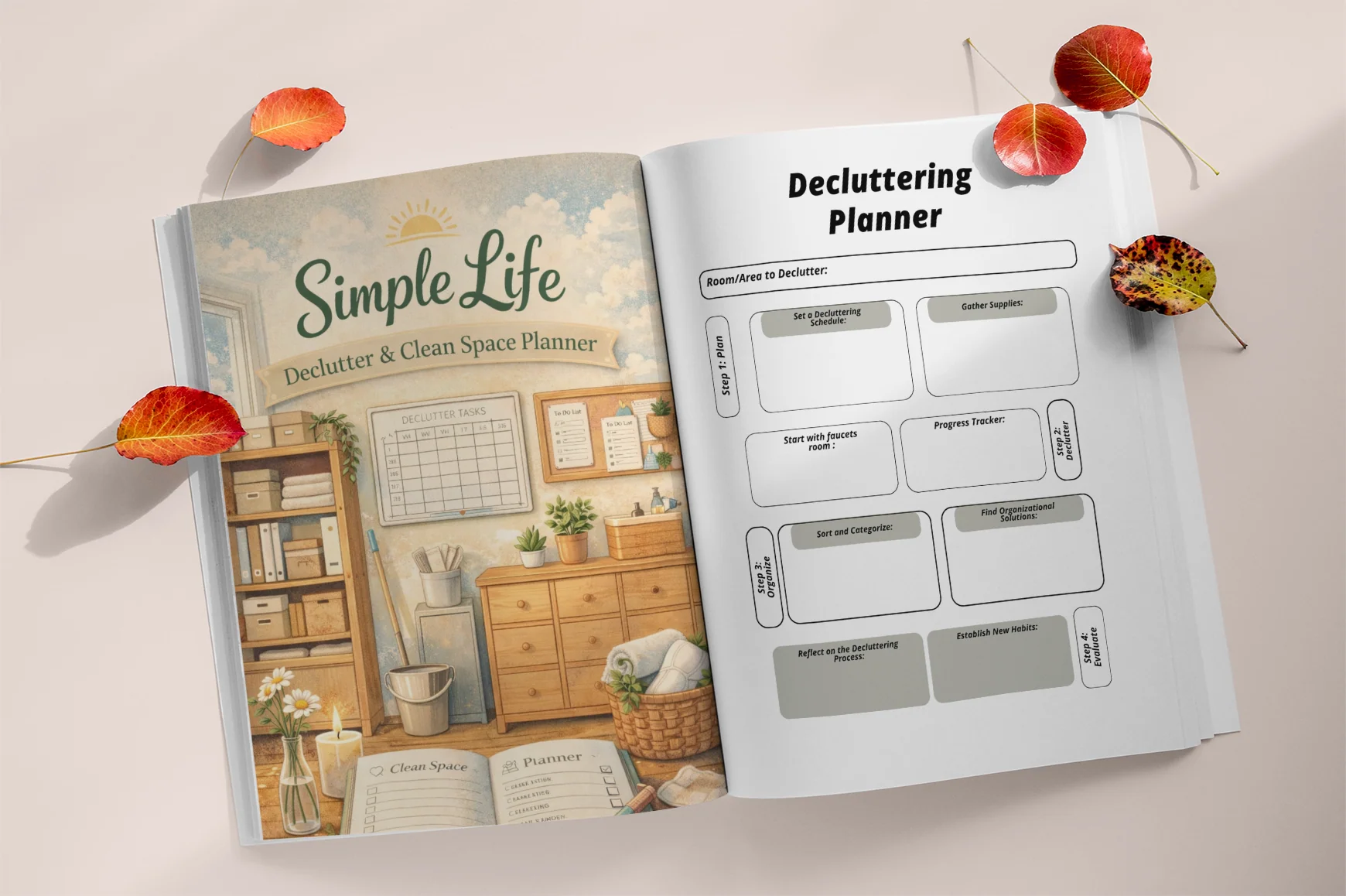 Simple Life Declutter Clean Space Planner - Image 2