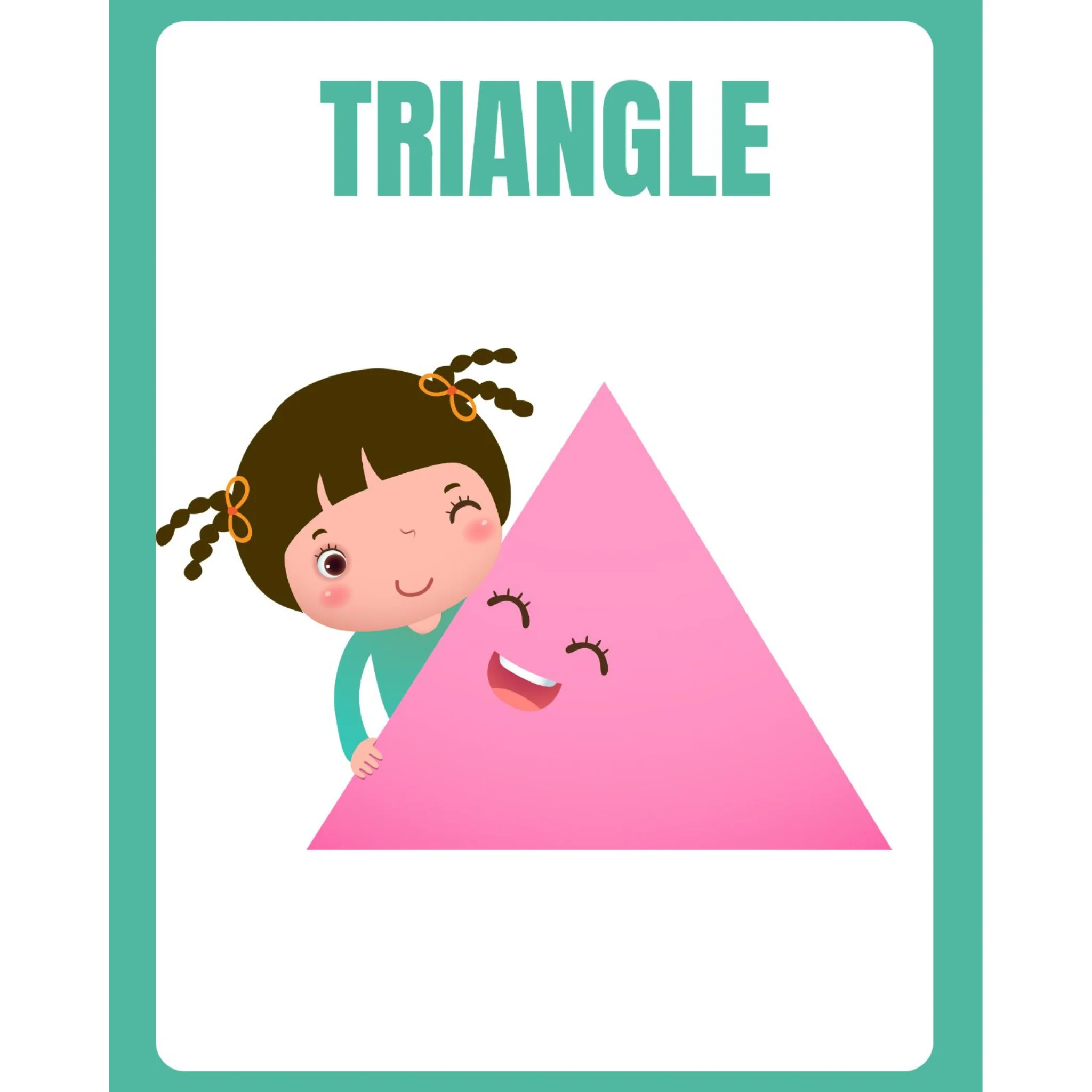 Simple Shape Flashcards - Image 2
