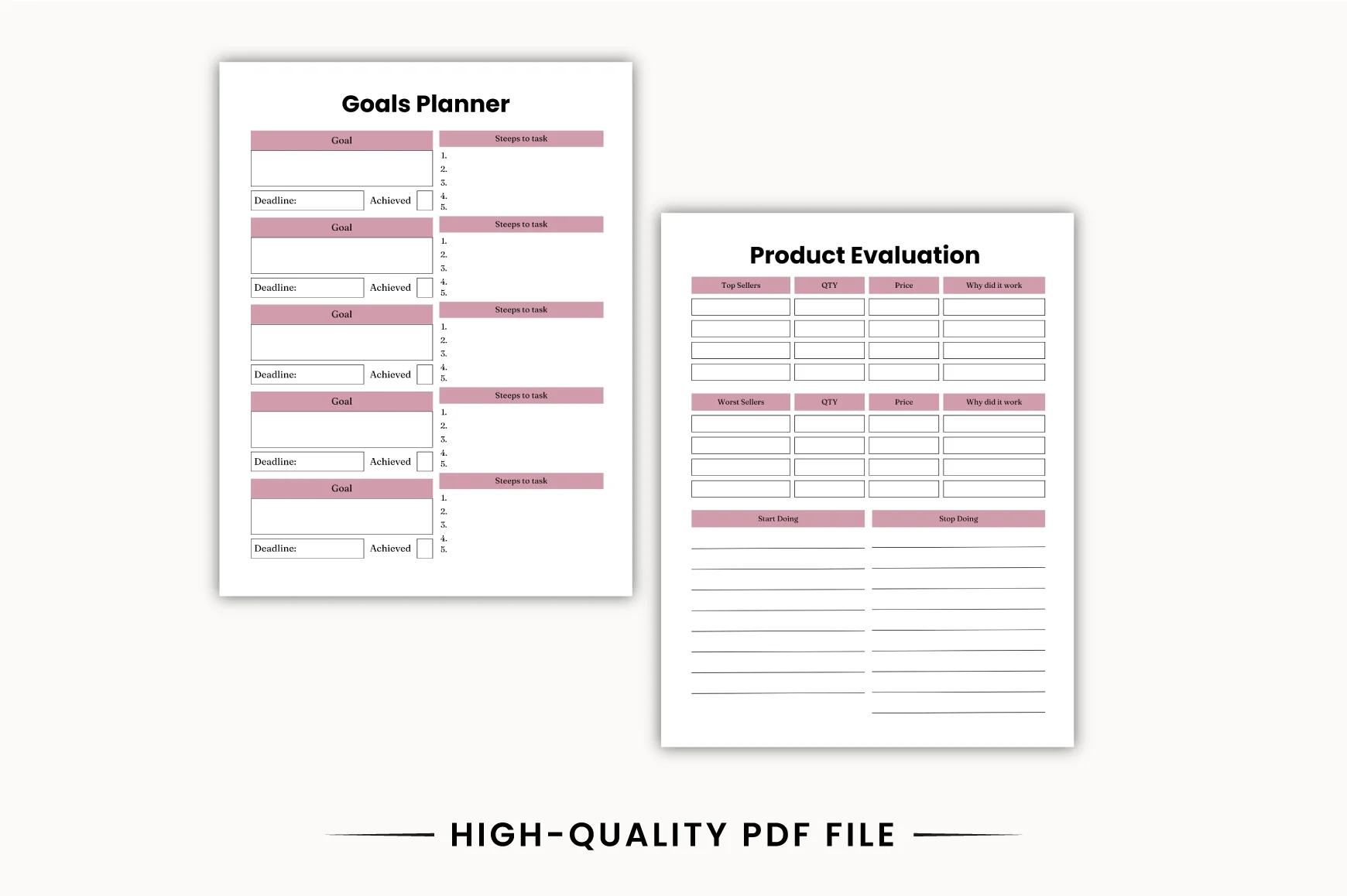 Small Business Management Planner - Image 3