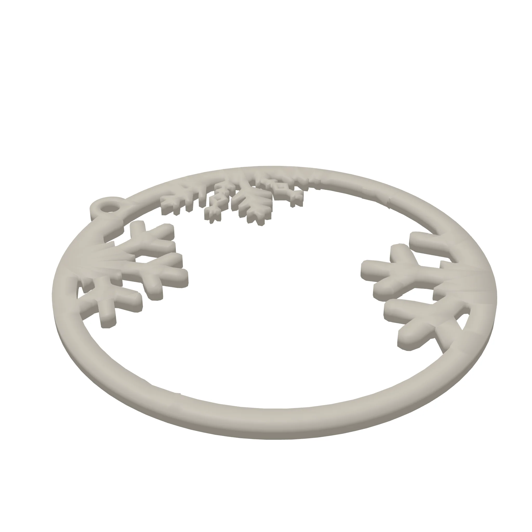Snowflake Sphere 3D Print STL File - Image 2