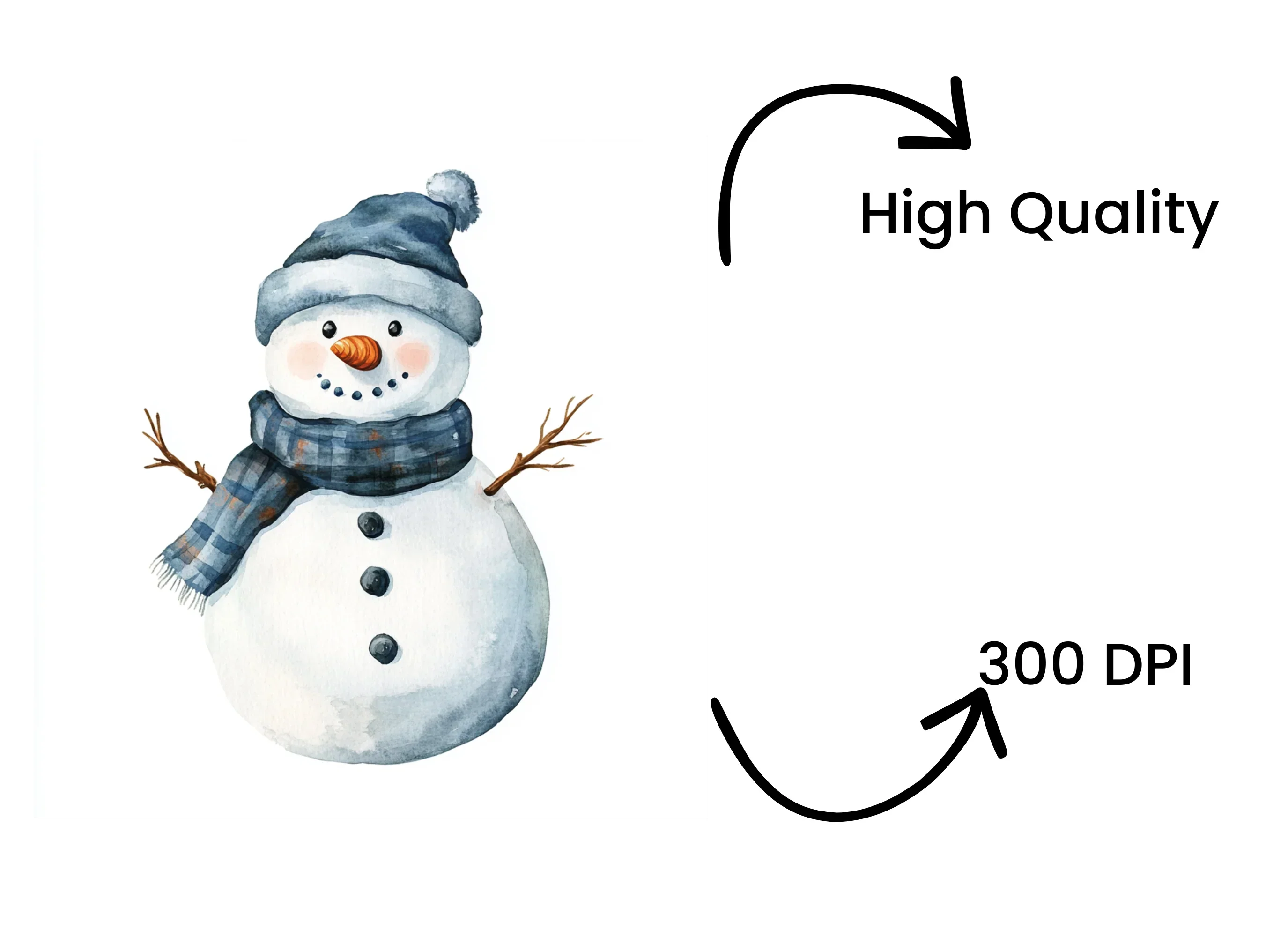Snowman Clipart Bundle - Image 4