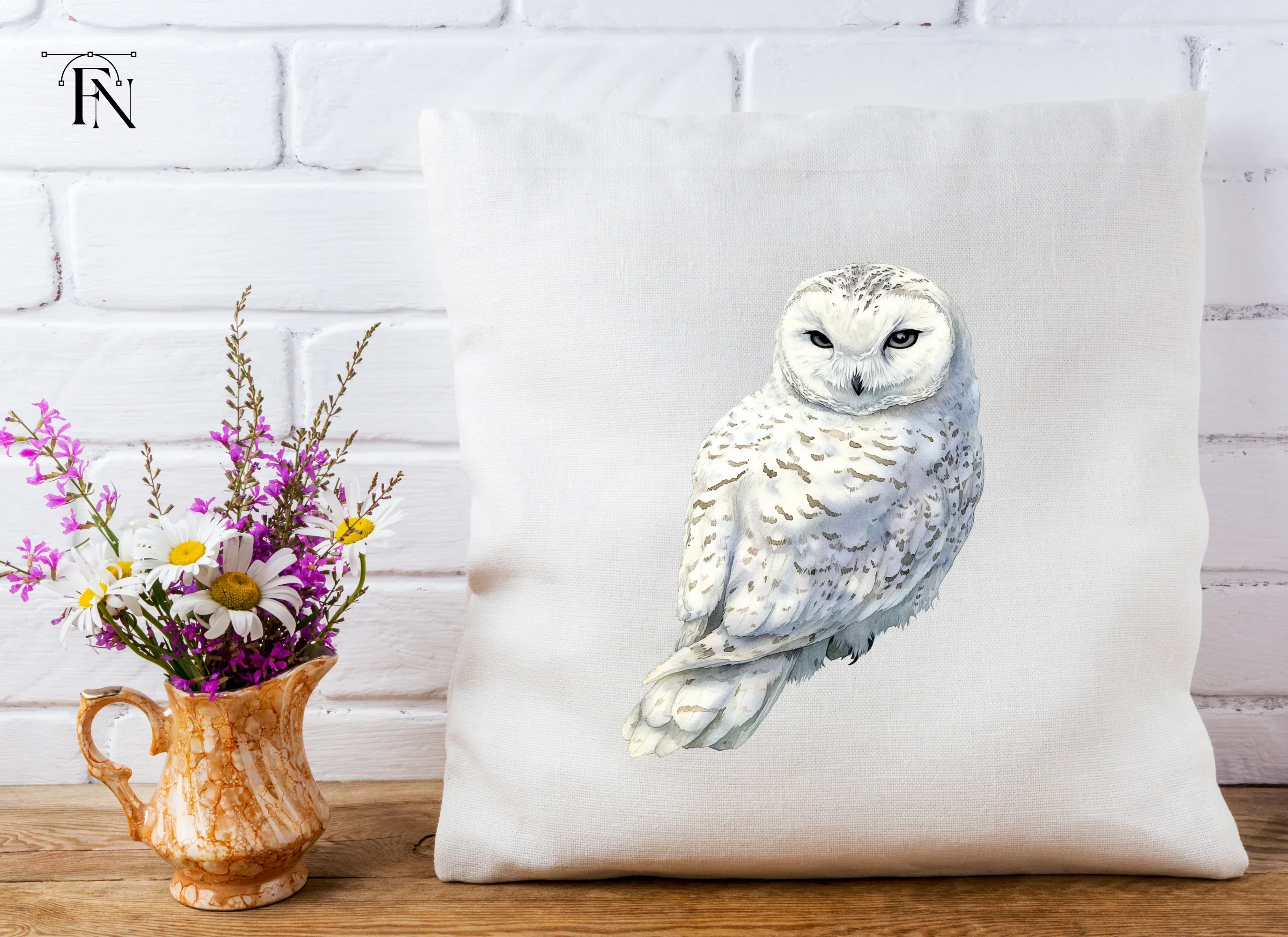 Snowy Owl Clipart Bundle - Image 3