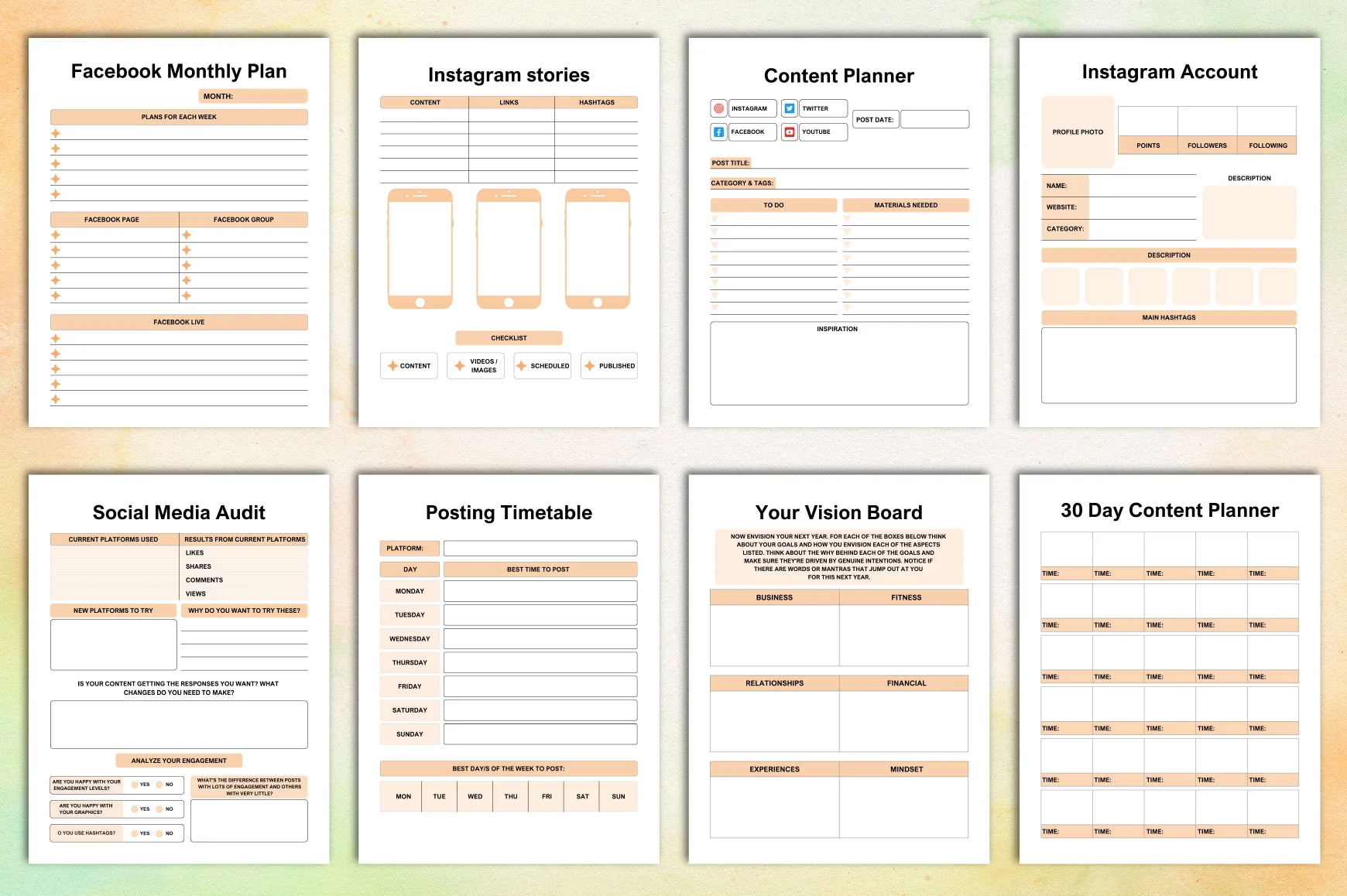 Social Media Marketing Planner - Image 3