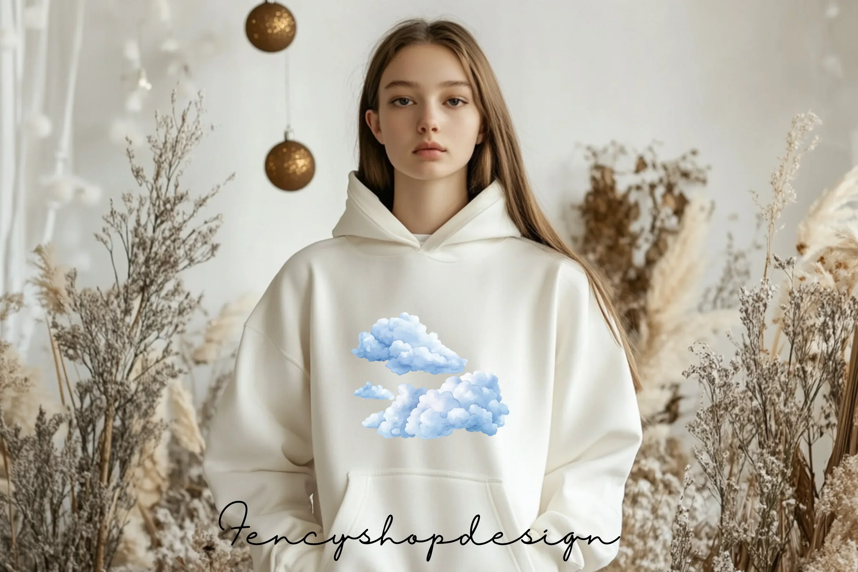 Soft Clouds Clipart Bundle - Image 5