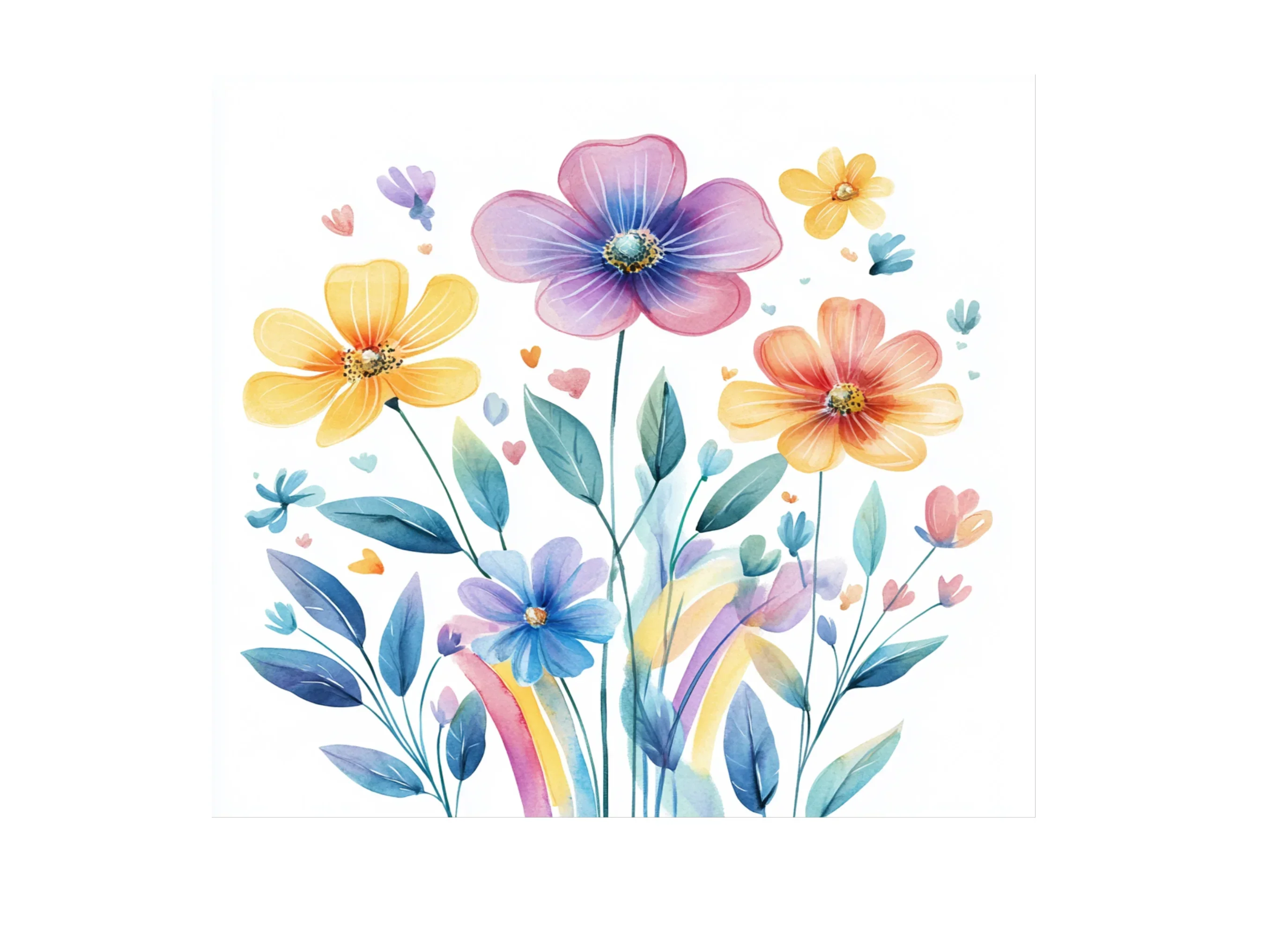 Soft Floral Bouquet Clipart Bundle - Image 3
