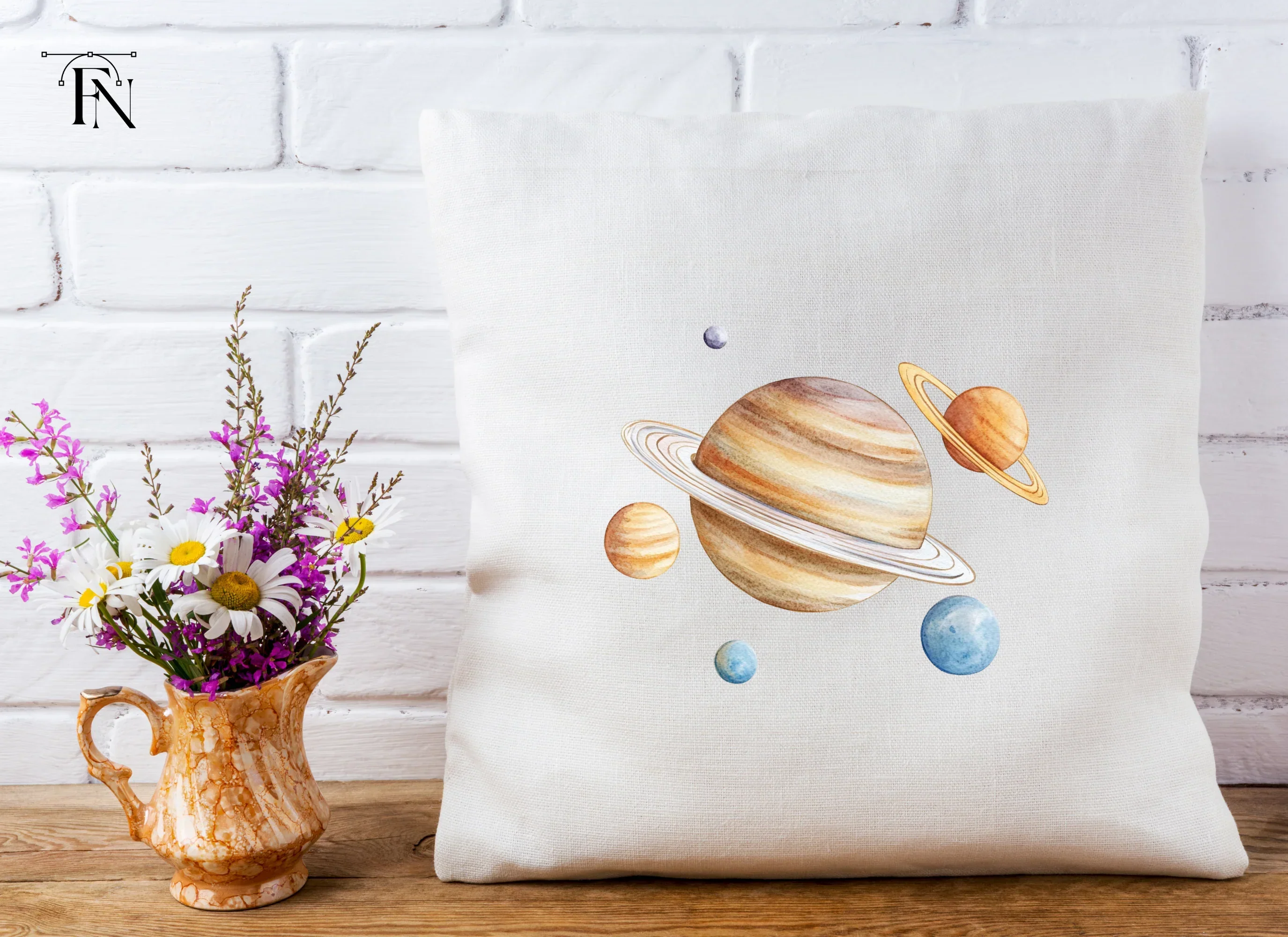 Solar System Planets Clipart Bundle - Image 5
