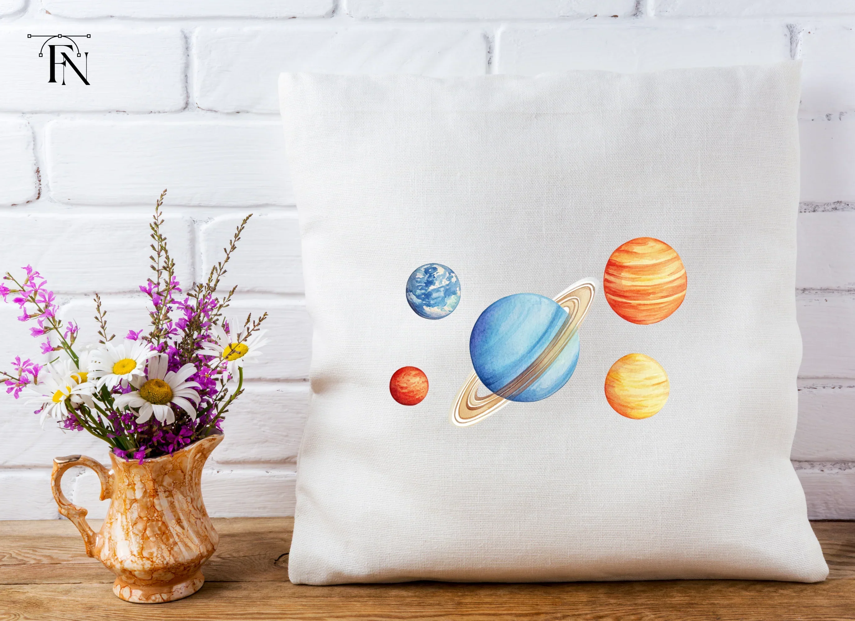Solar System Planets Clipart Bundle - Image 3