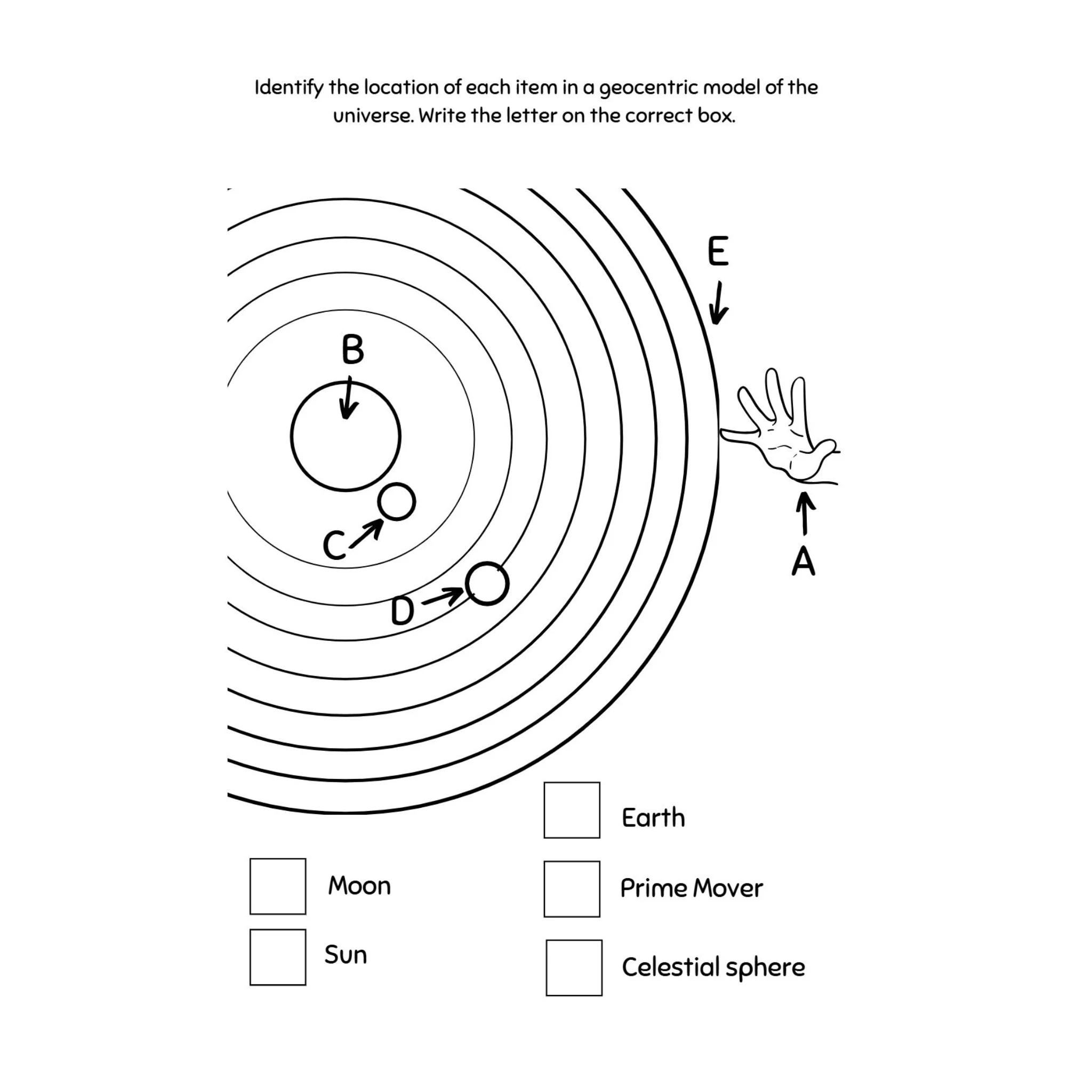 Space Science Worksheets Grade 6 - Image 2