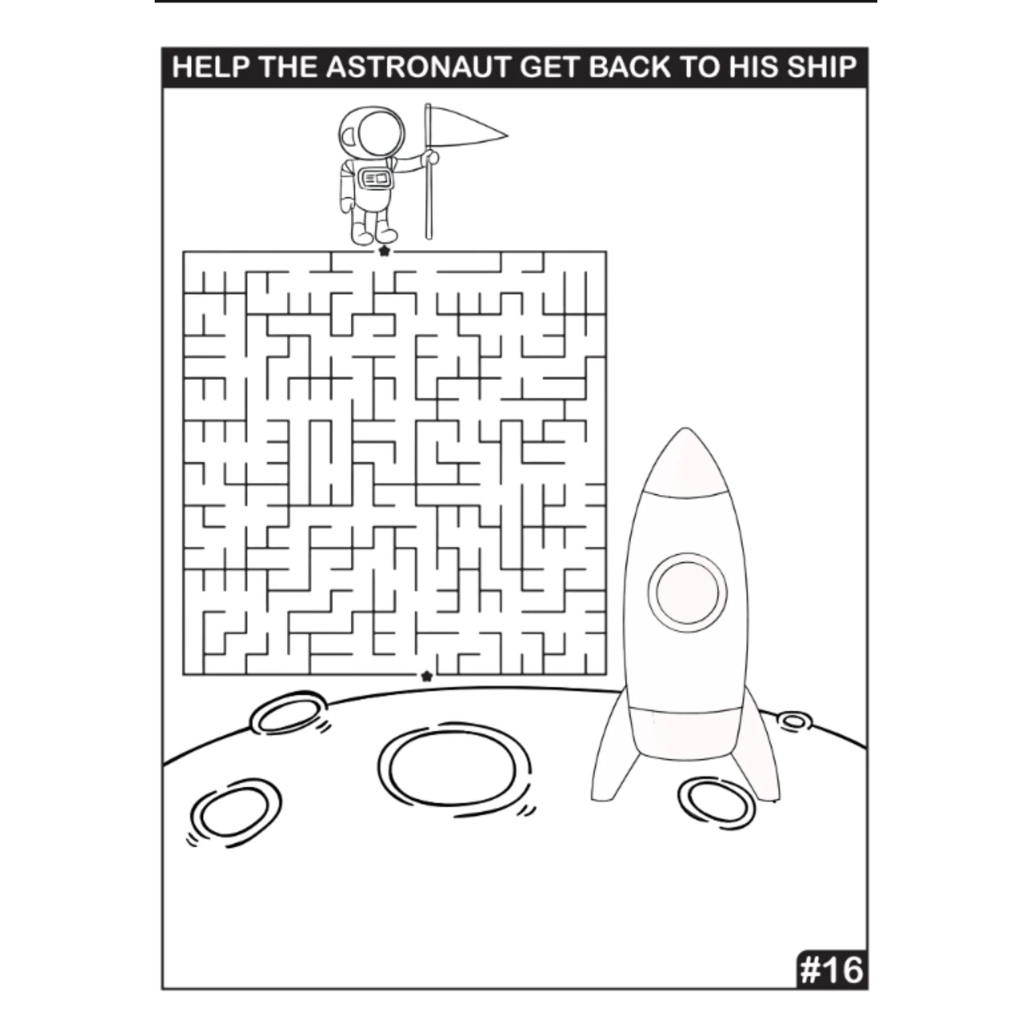 Space Word Search and Maze Activity Book - Image 3
