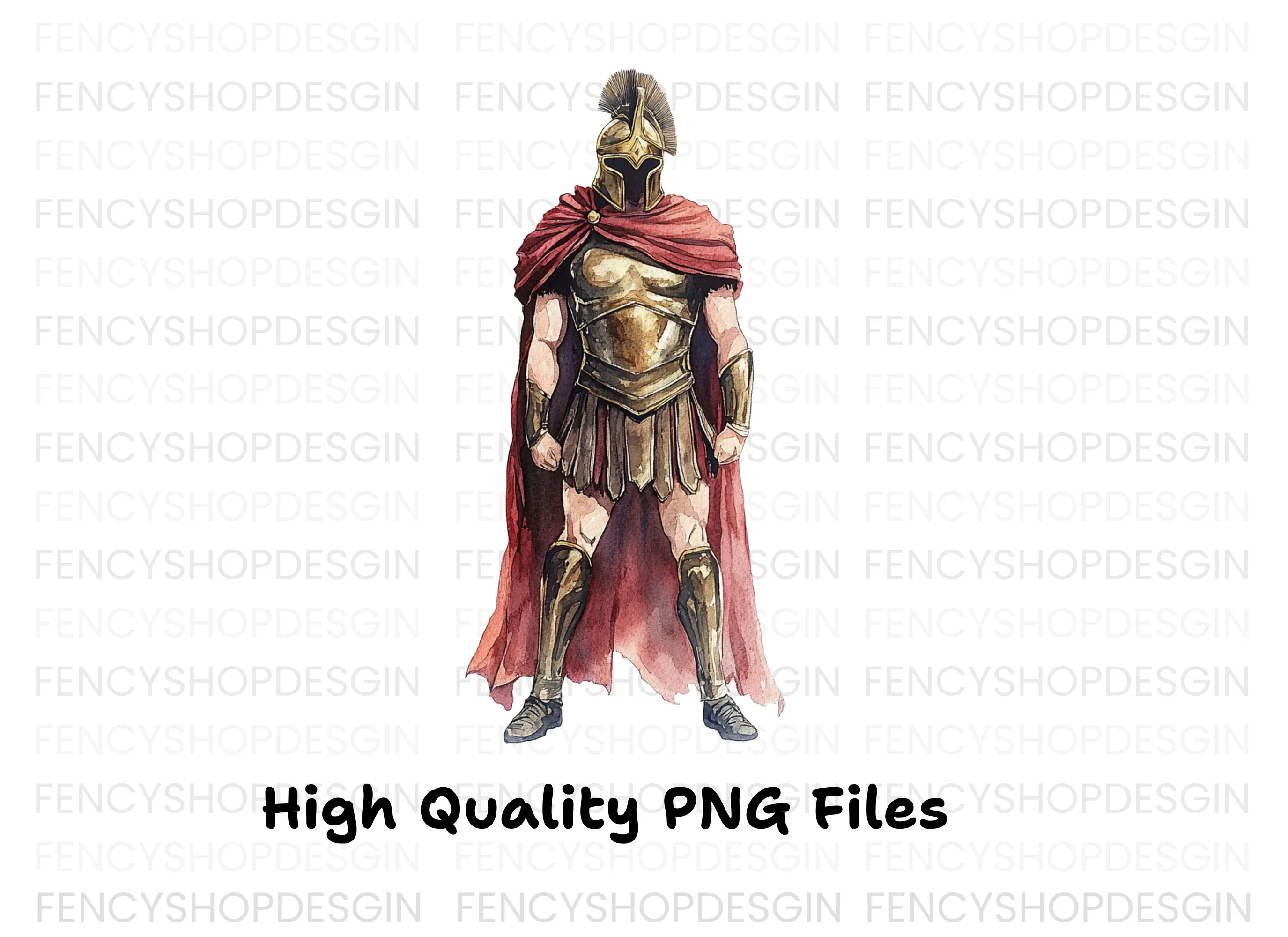 Spartan Warrior Clipart Bundle - Image 3