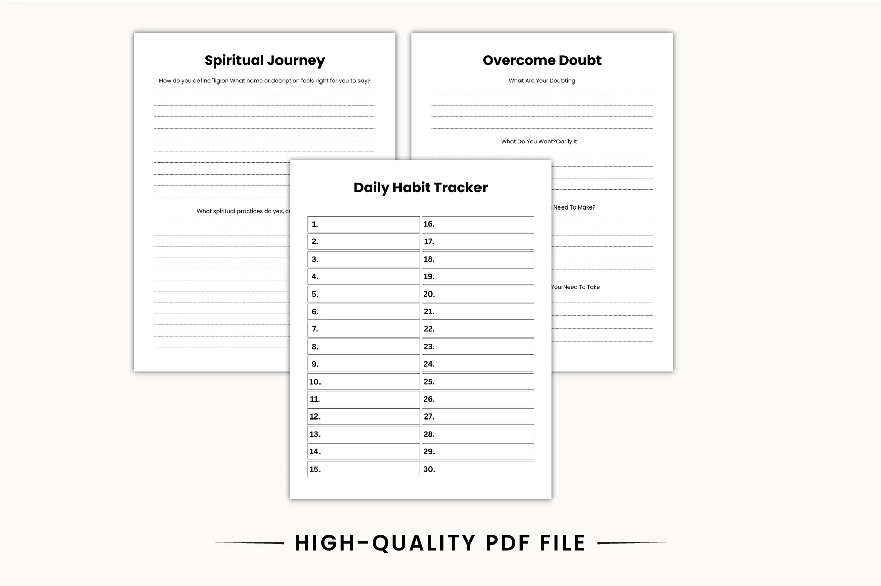 Spiritual Awakening Healing Workbook - Image 2