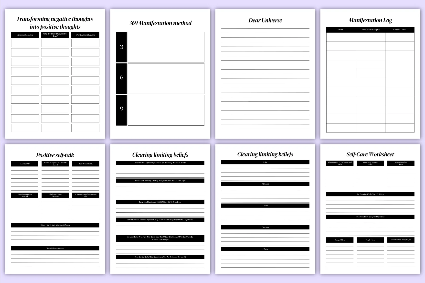 Spiritual Manifestation Planner - Image 5
