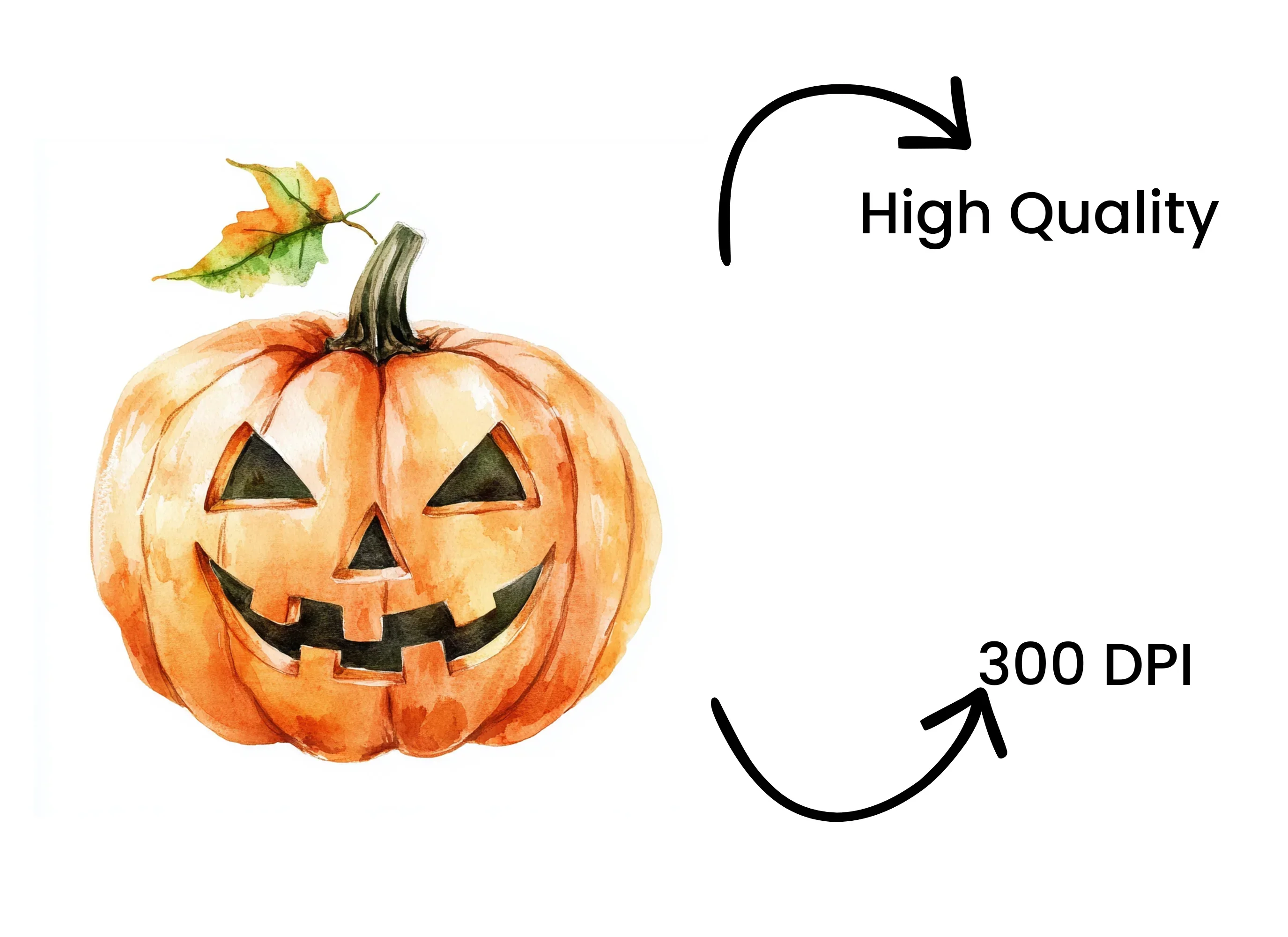 Spooky Jack Lantern Clipart Bundle - Image 4