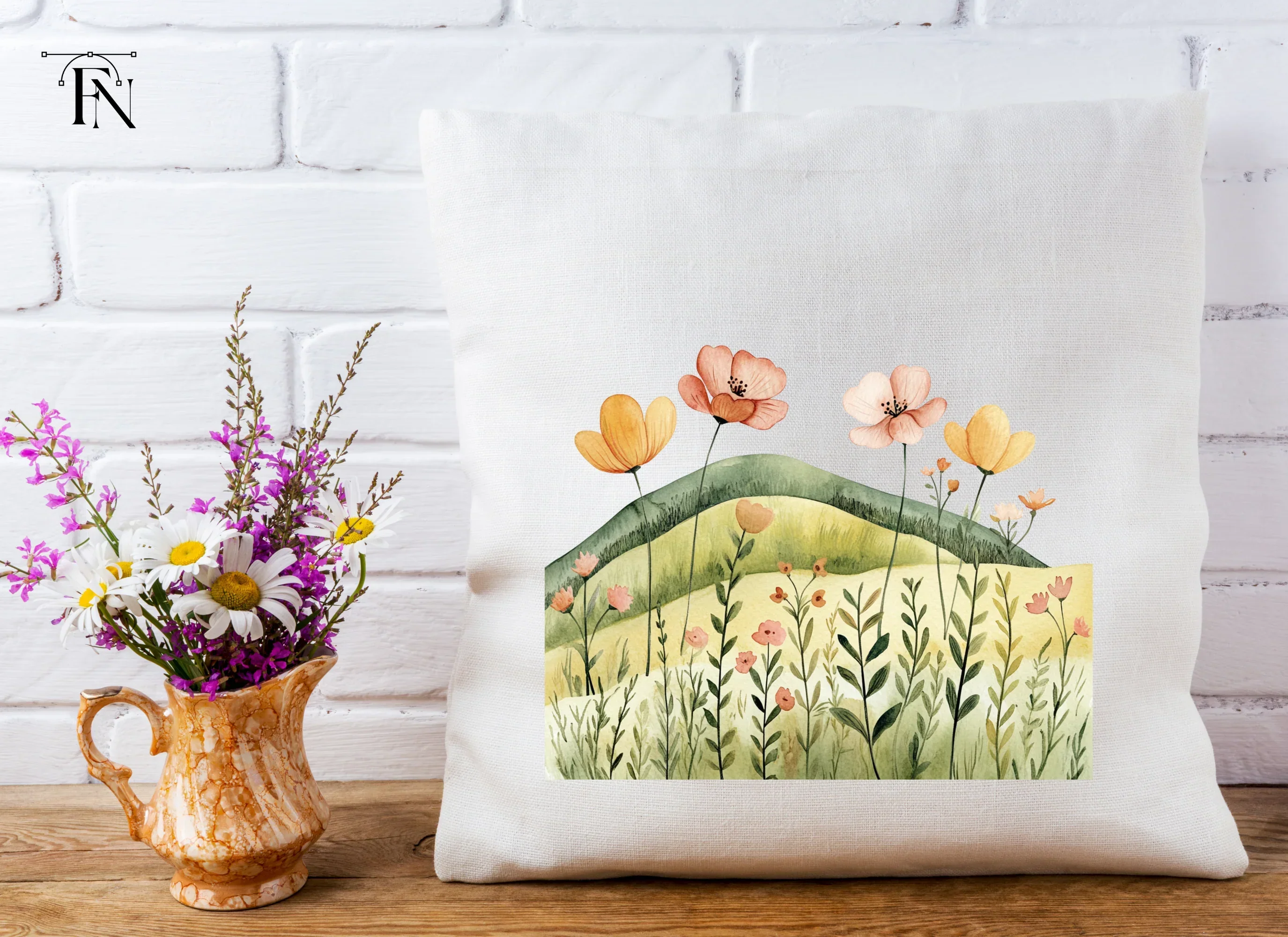 Spring Meadow Floral Clipart Bundle - Image 5