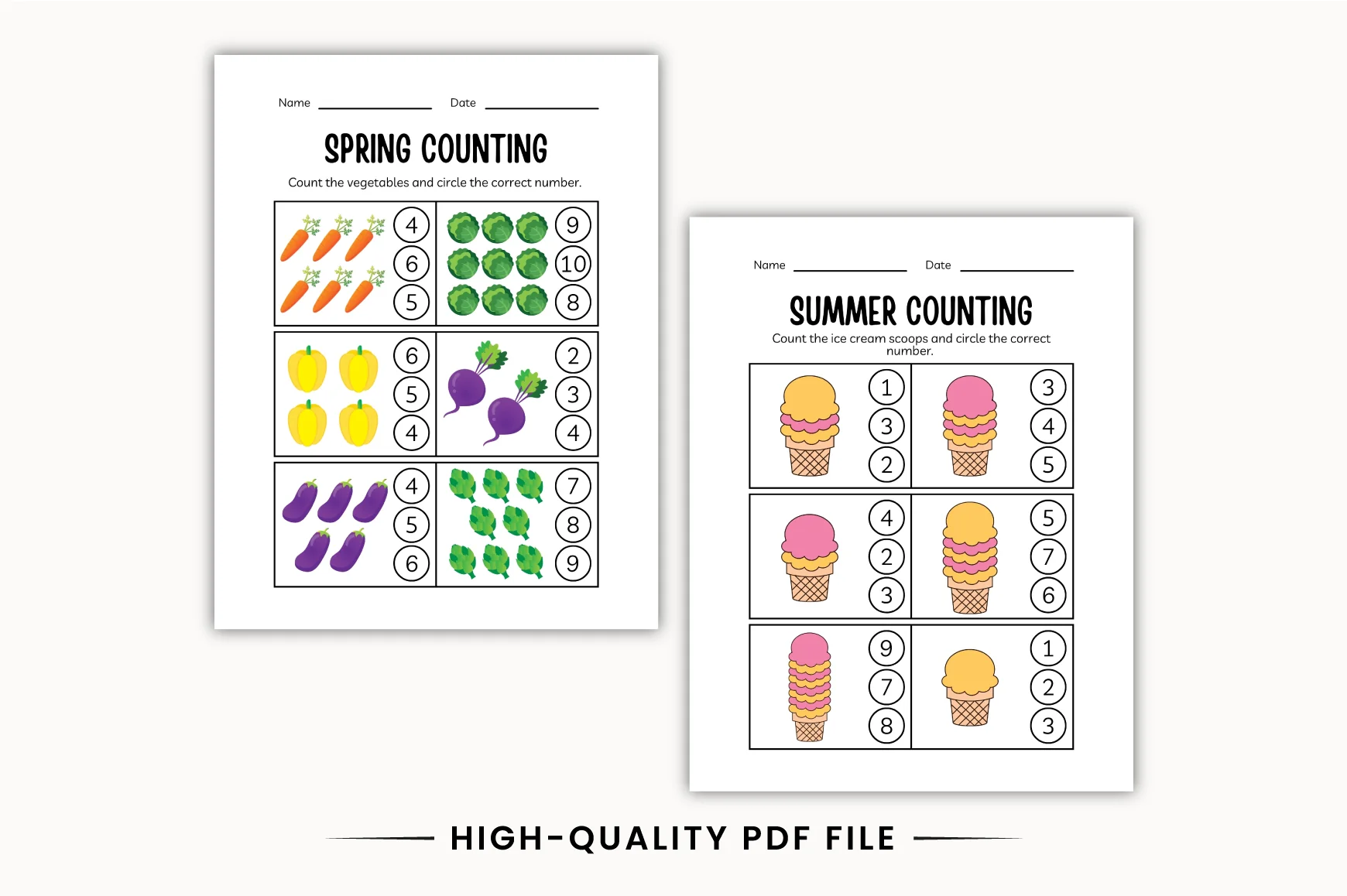 Spring Summer Fun Workbook for Kids - Image 4