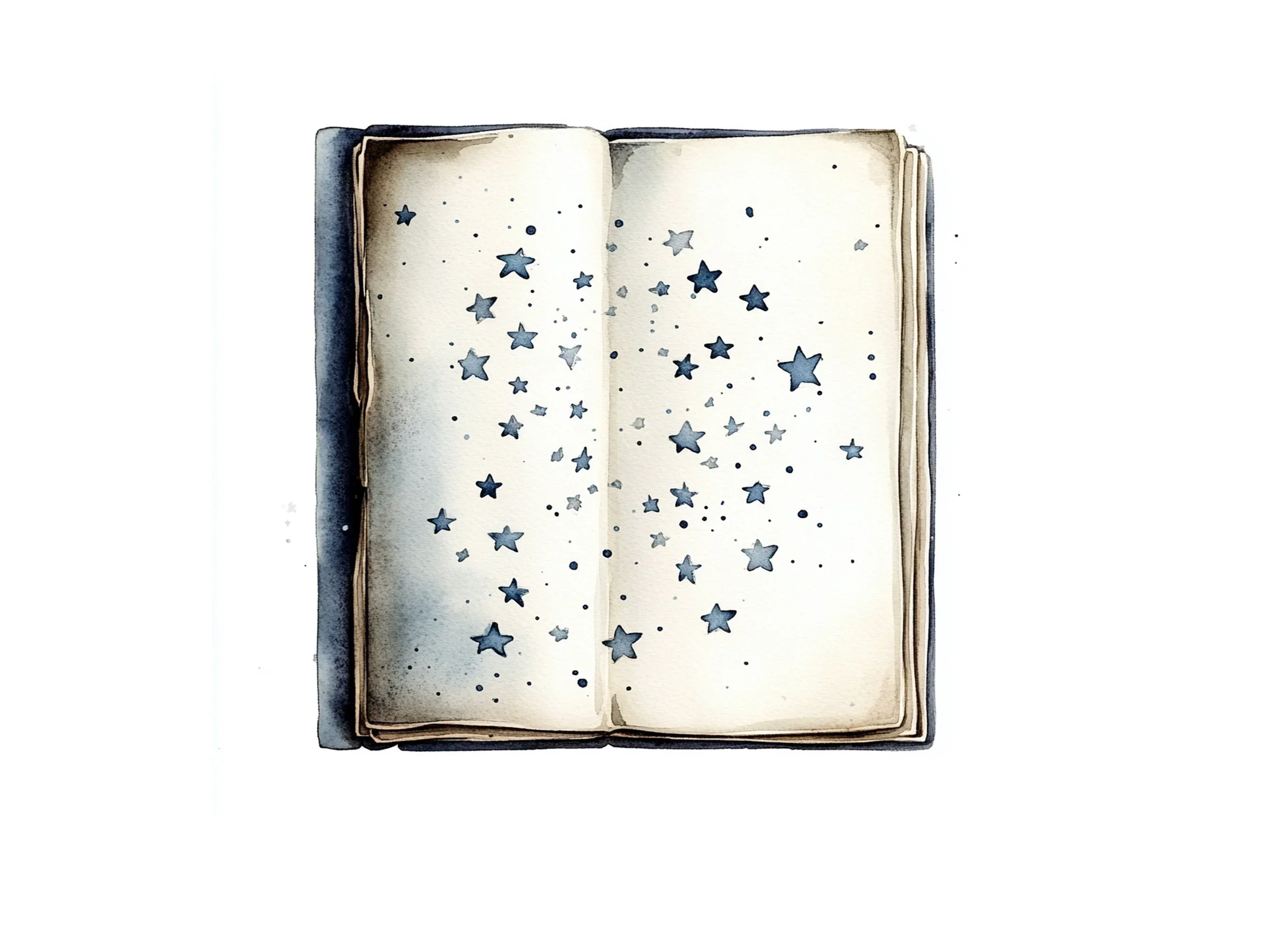 Starry Night Book Clipart Bundle - Image 2