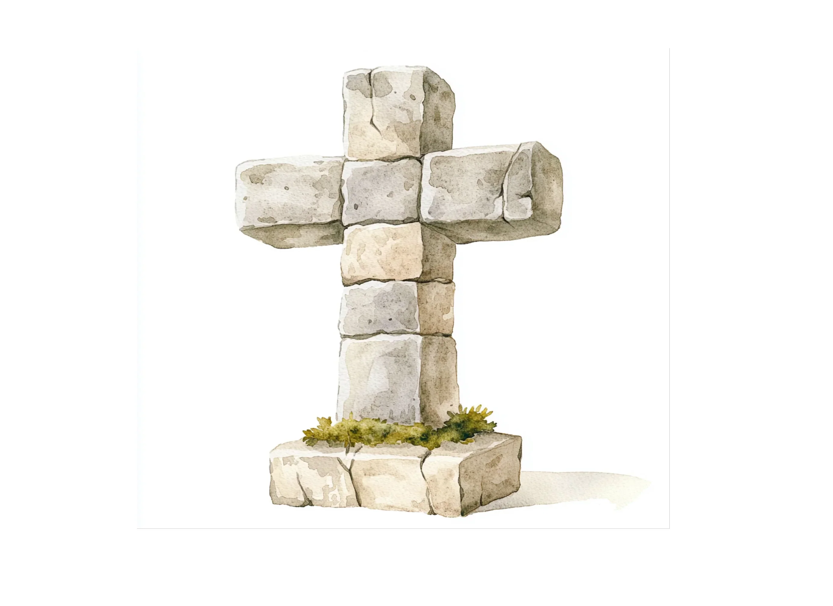 Stone Celtic Crosses Clipart Bundle - Image 3