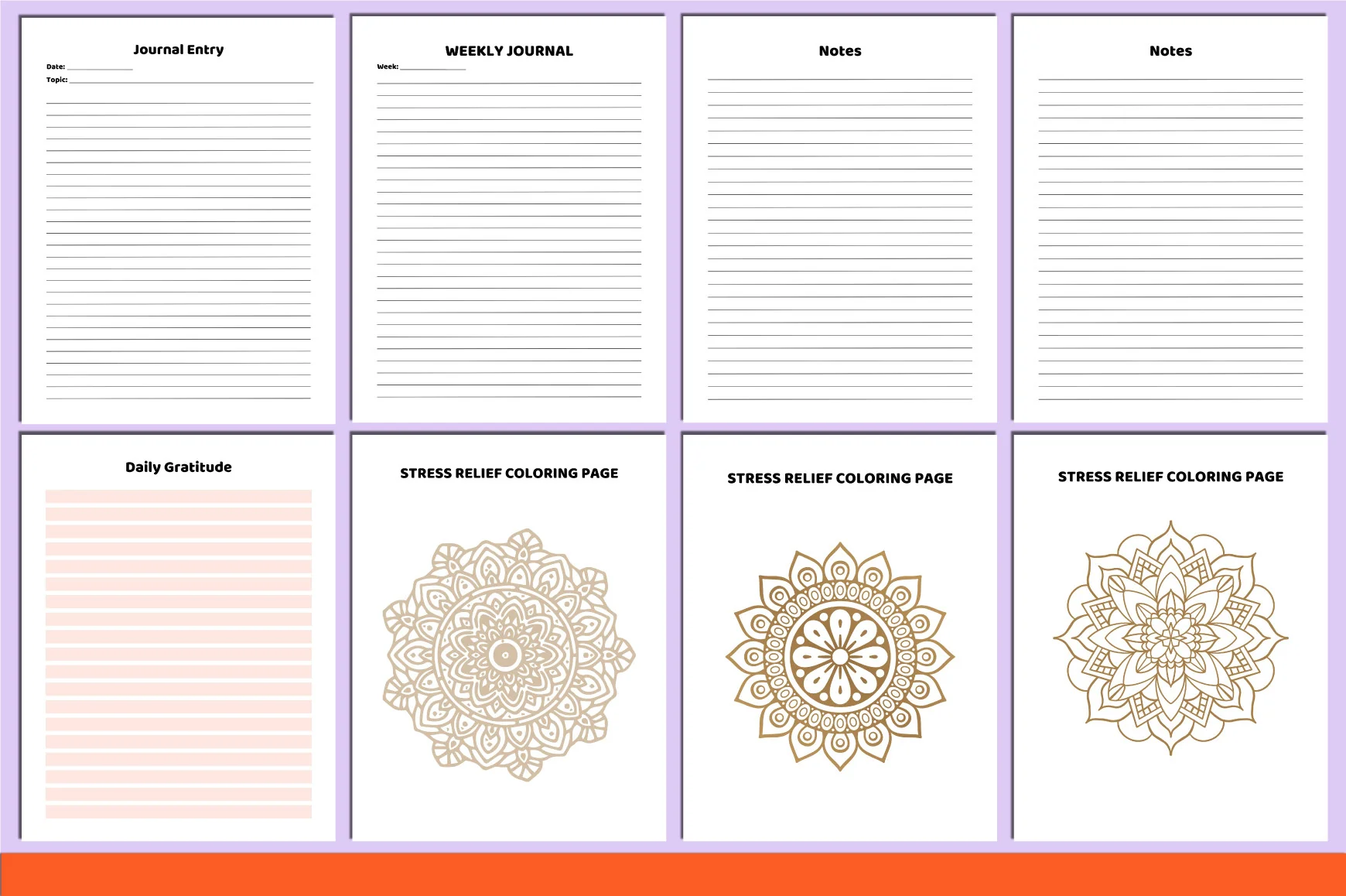 Stress Processing Journal Planner - Image 4