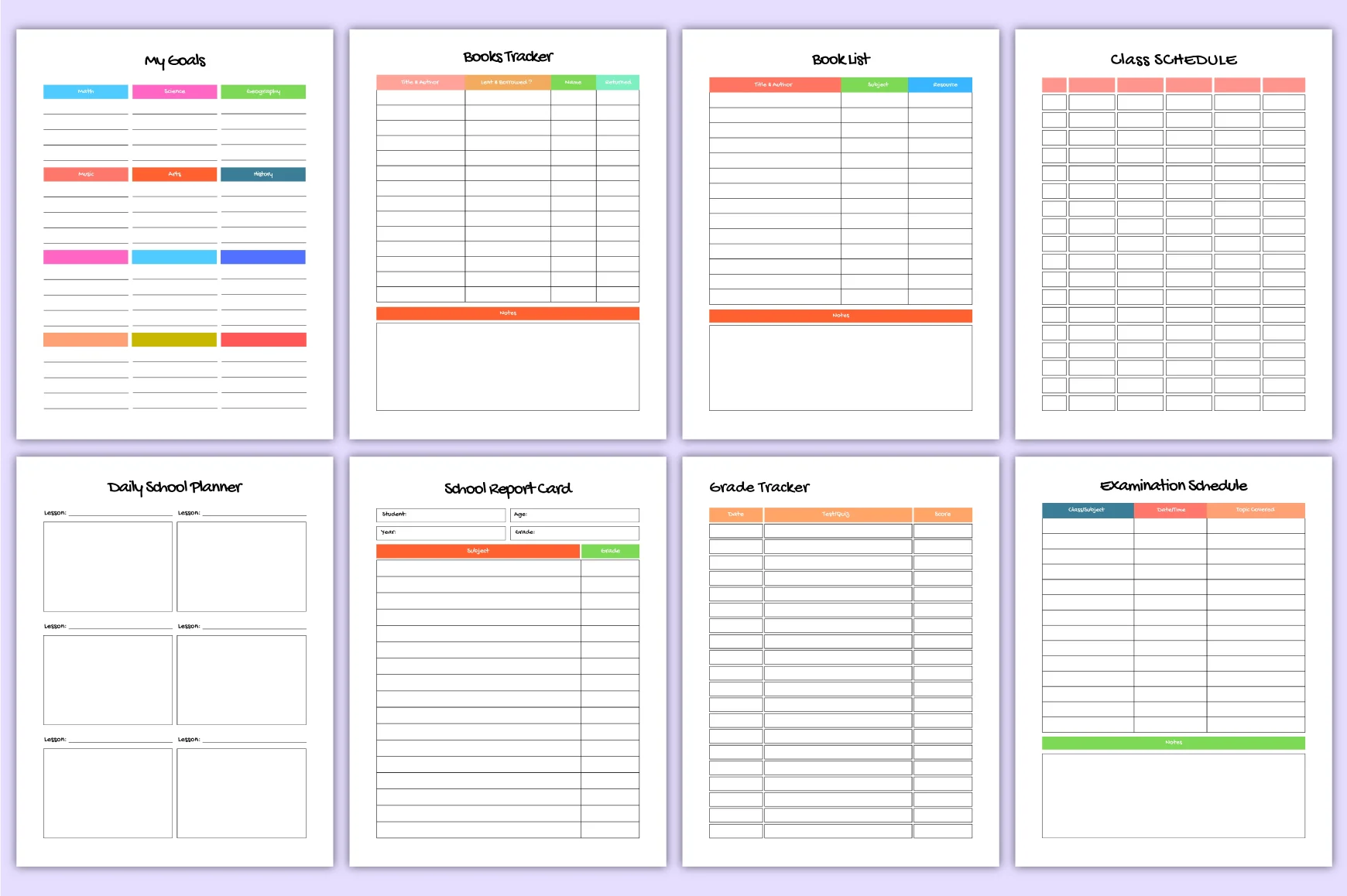 Student Academic Workbook - Image 4