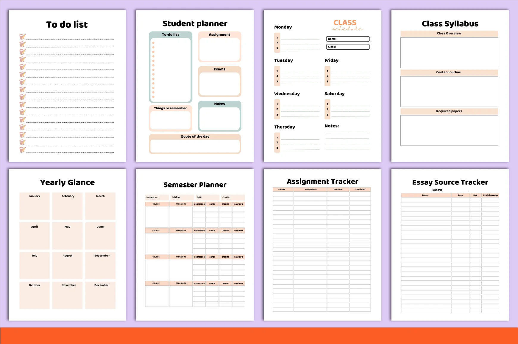 Student Planner - Image 4