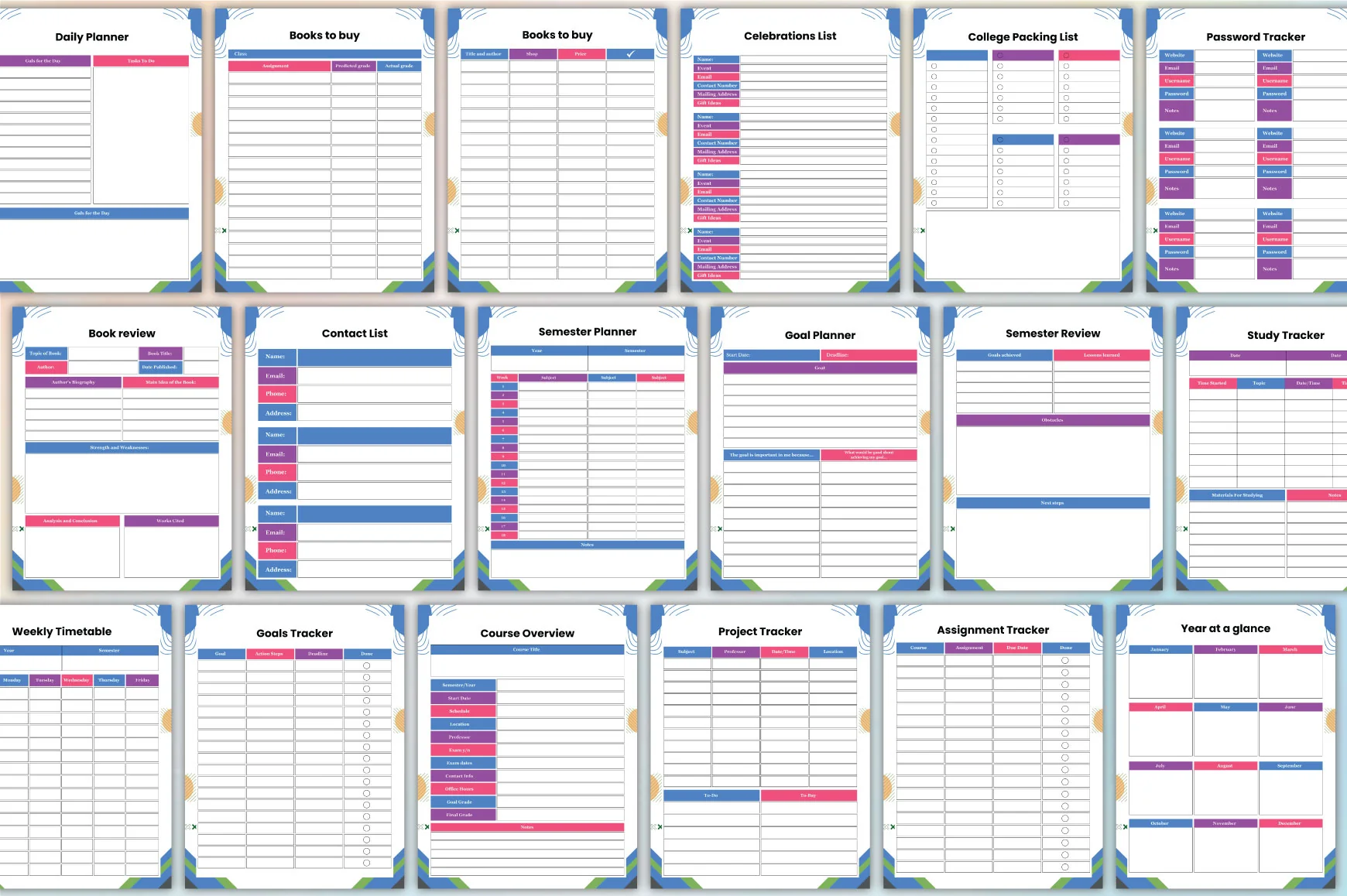 Student Success Method Planner - Image 7