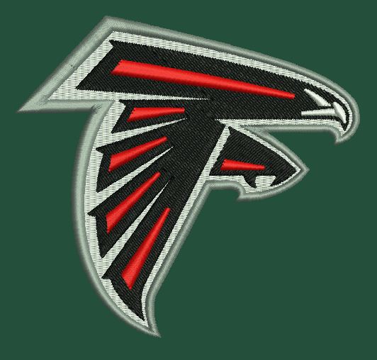 Stylized Eagle Embroidery Design