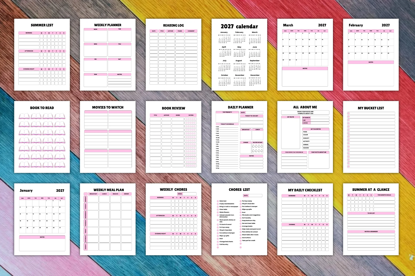 Summer Planner for Kids - Image 3