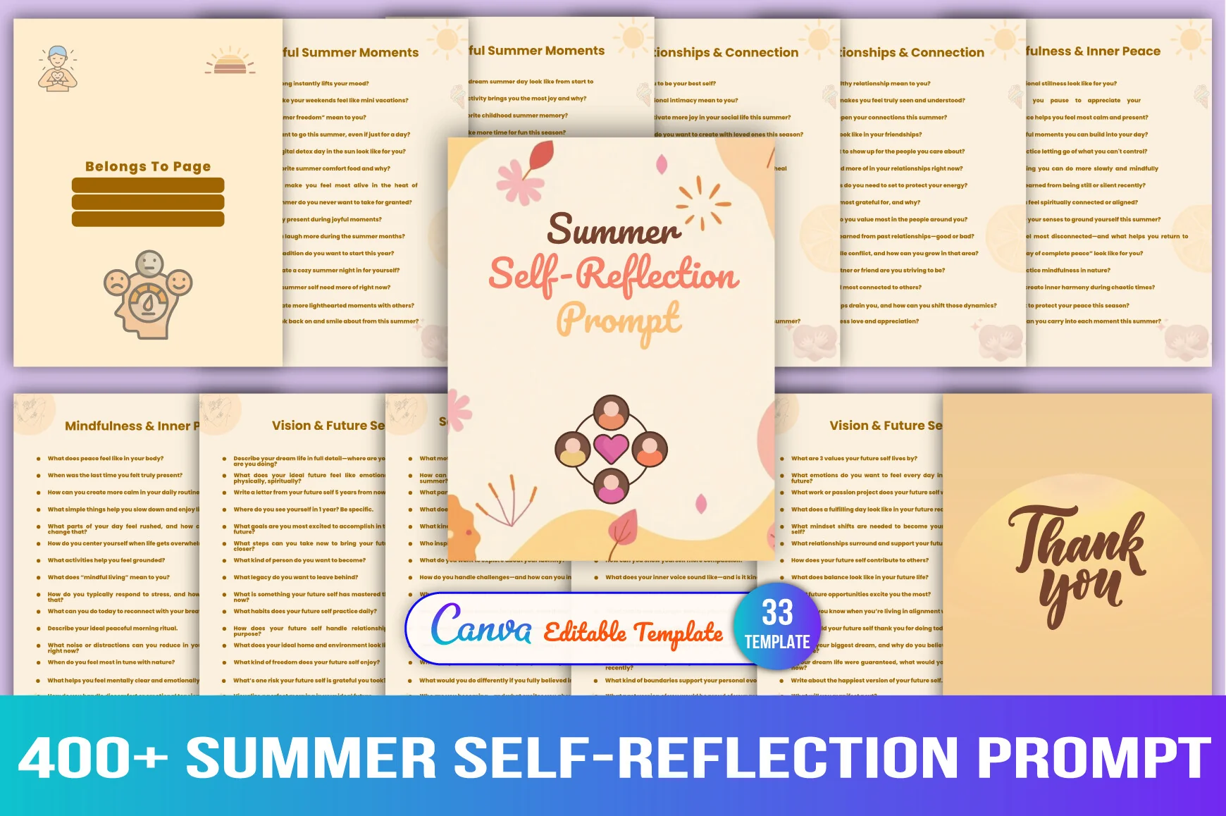 Summer Self-Reflection Prompts