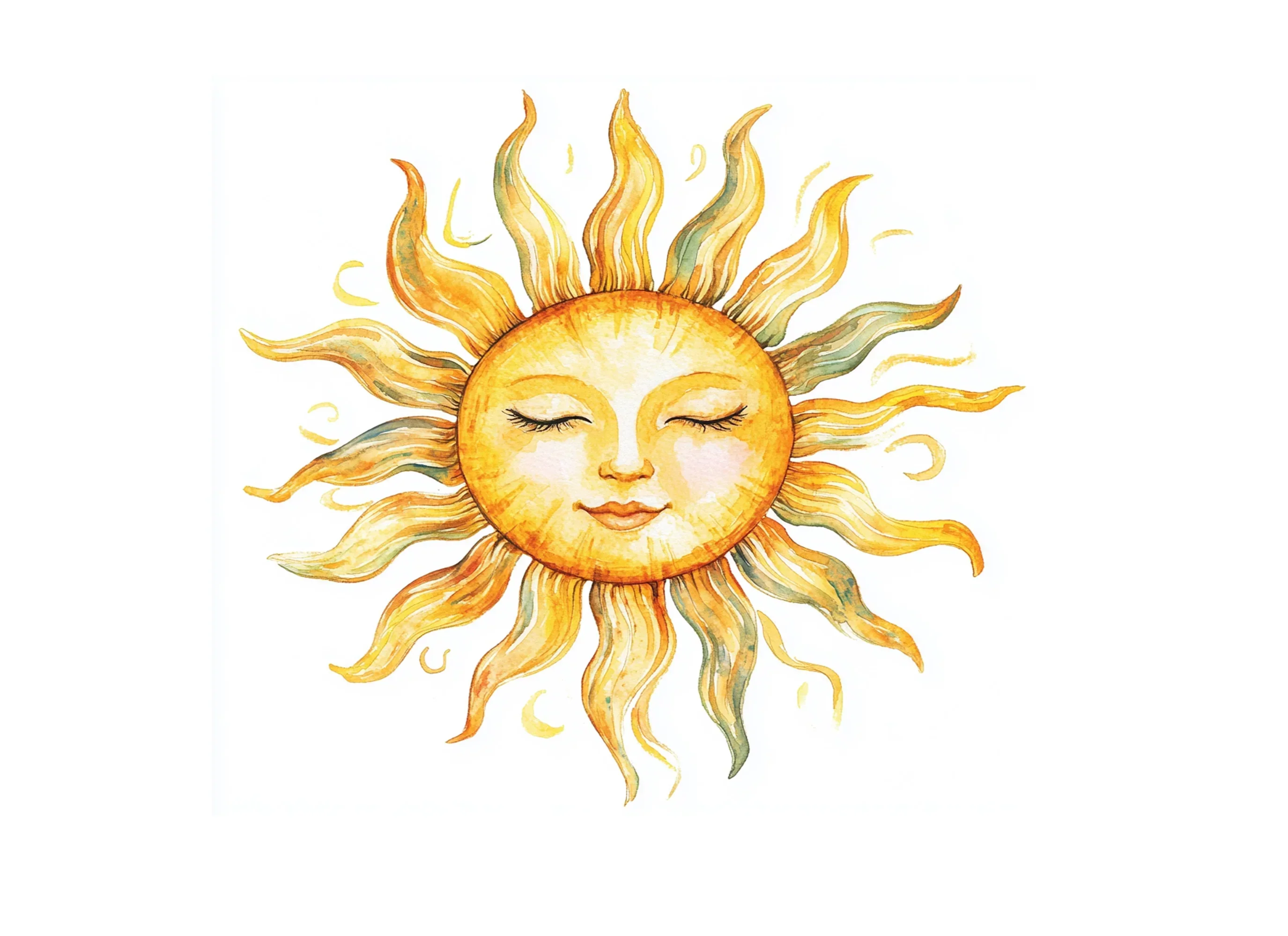 Sun Face Clipart Bundle - Image 2