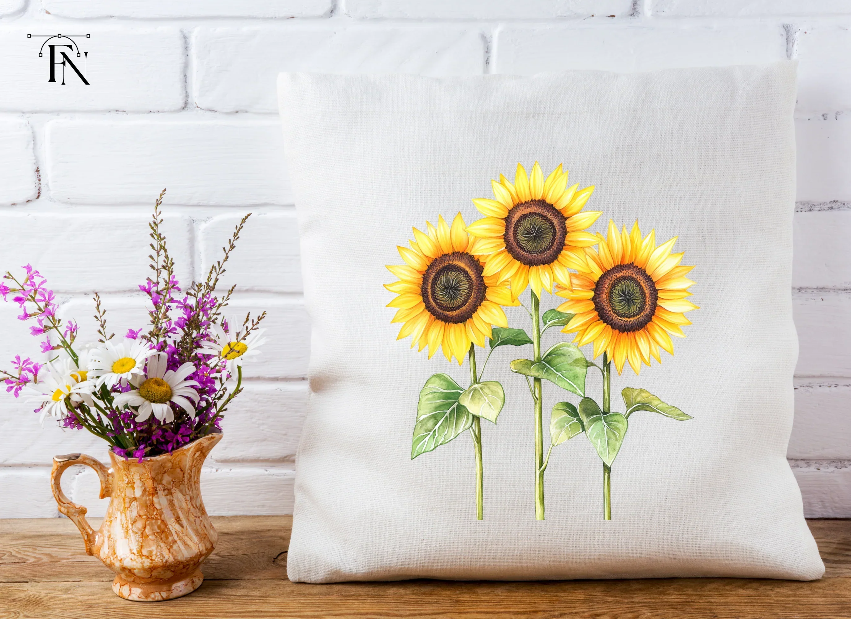 Sunflower Clipart Bundle - Image 5