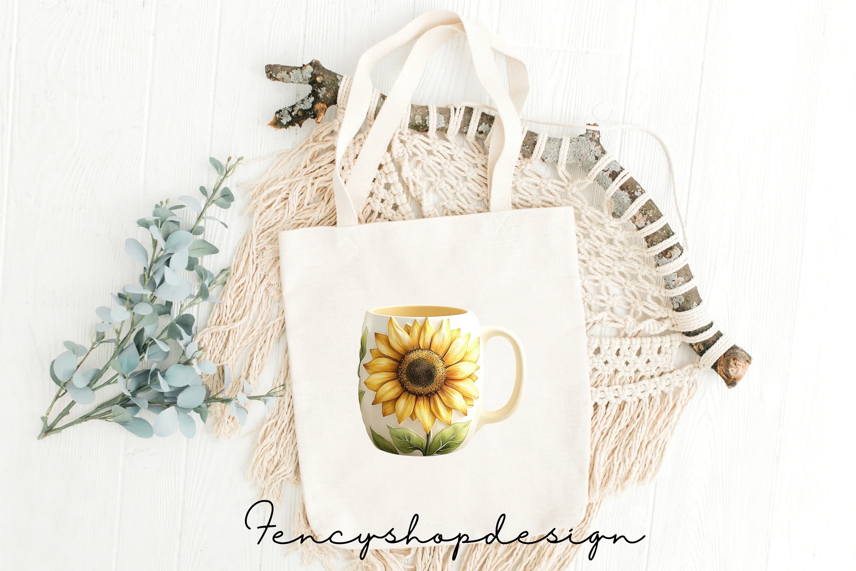 Sunflower Clipart Bundle - Image 8