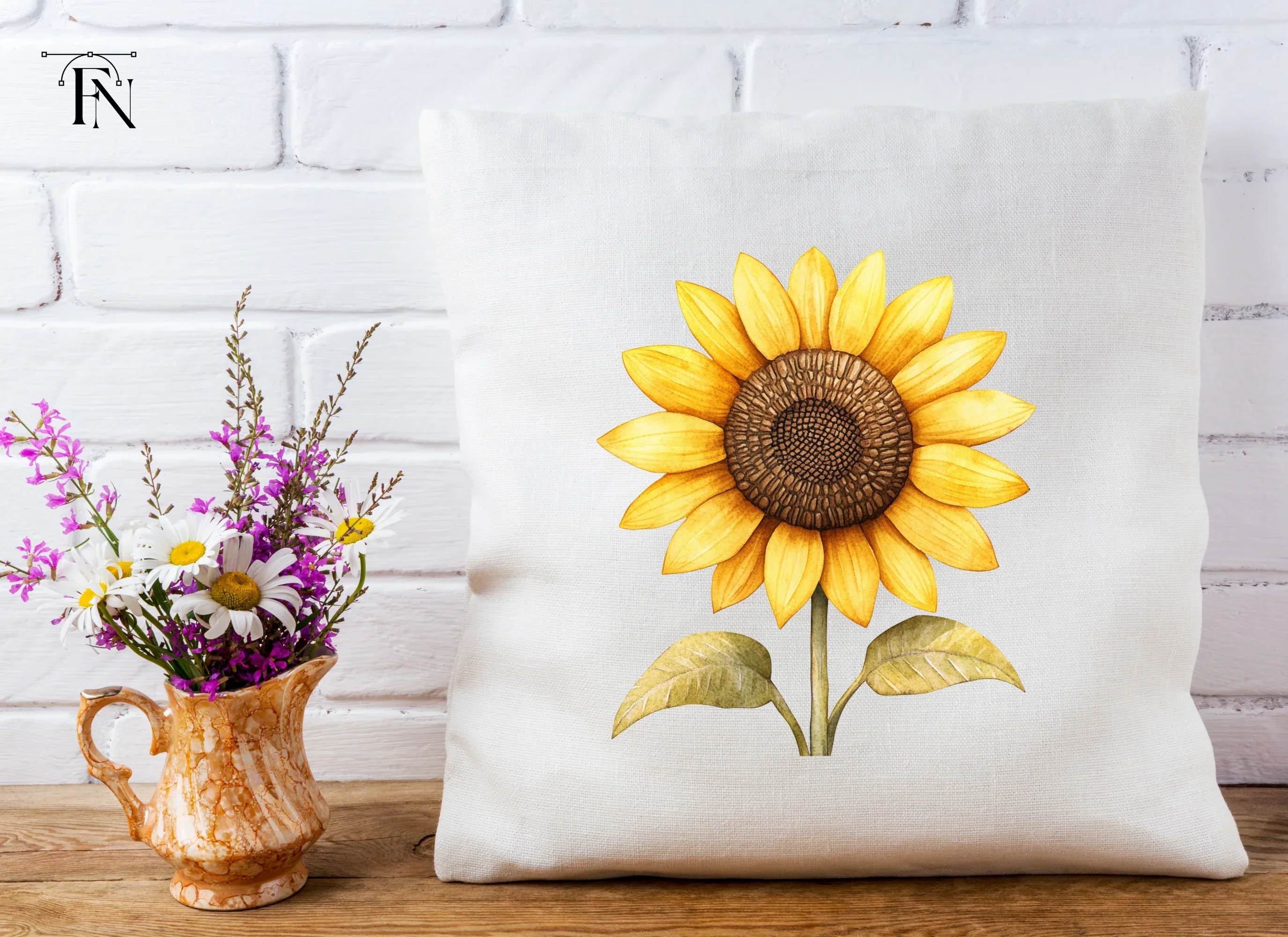Sunflower Clipart Bundle - Image 5