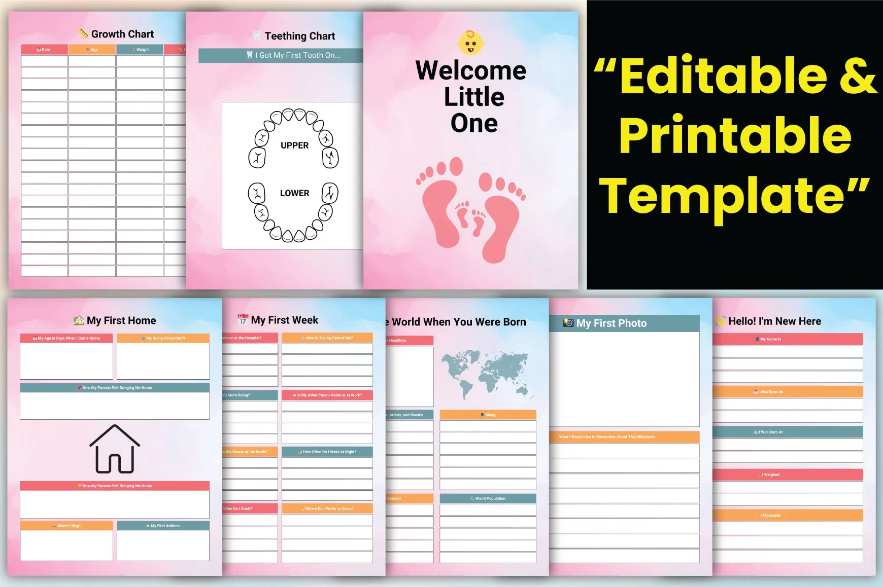 Sweet Baby Memories Journal - Image 5