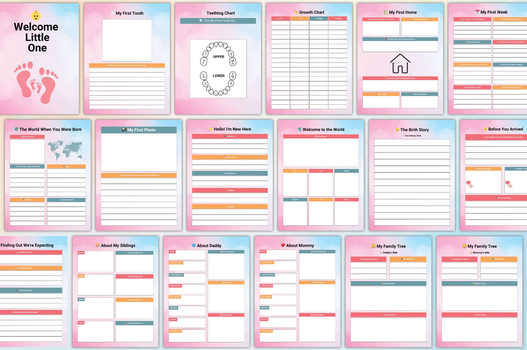Sweet Baby Memories Journal - Image 7