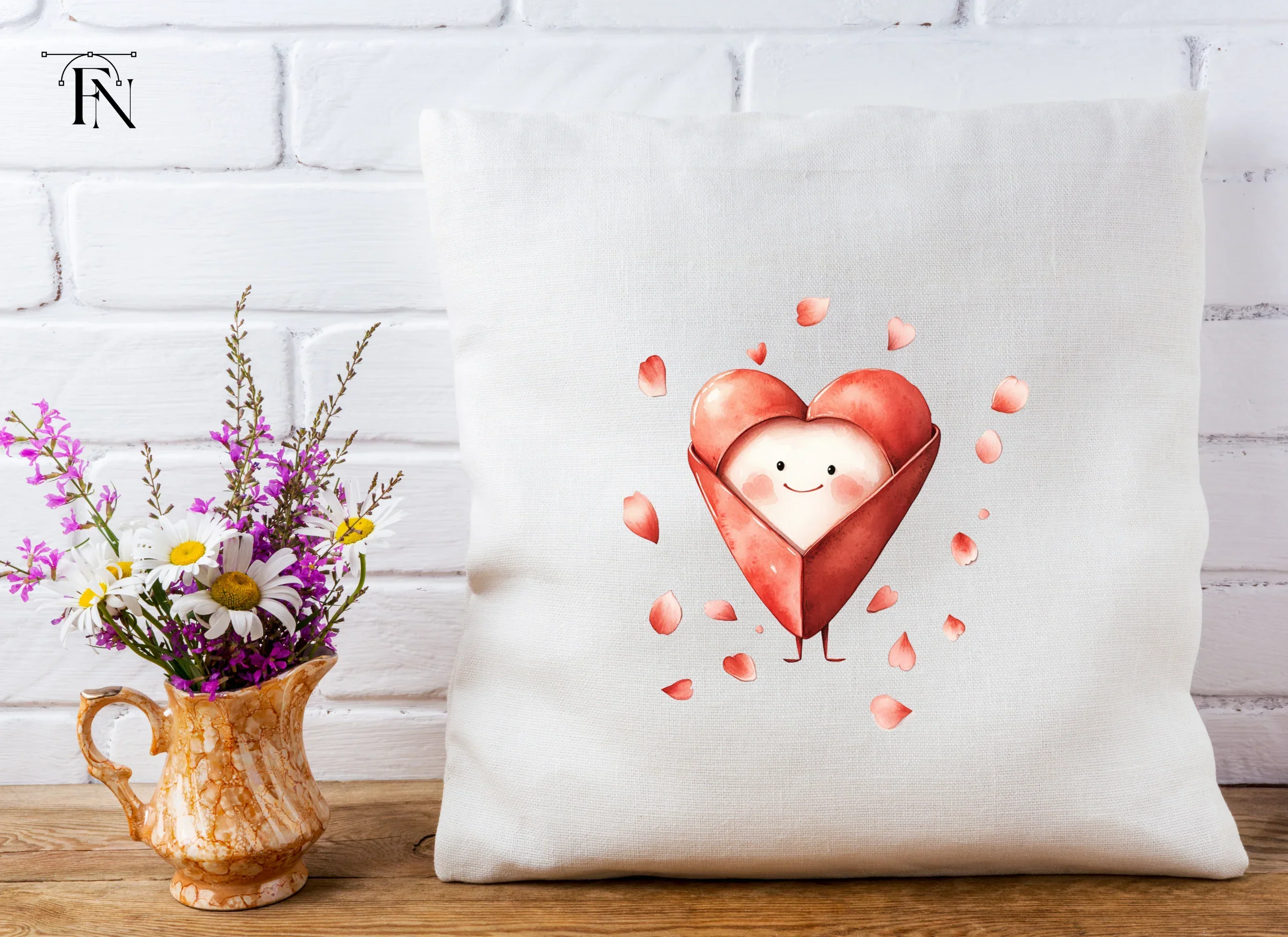 Sweet Heart Envelope Clipart Bundle - Image 5