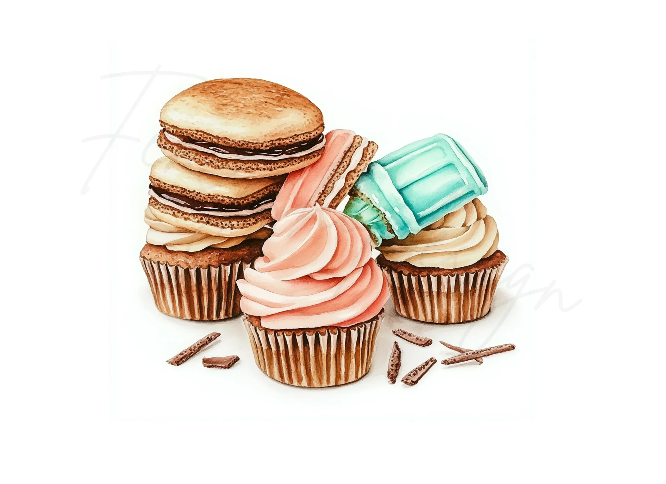 Sweet Treats Clipart Bundle - Image 3