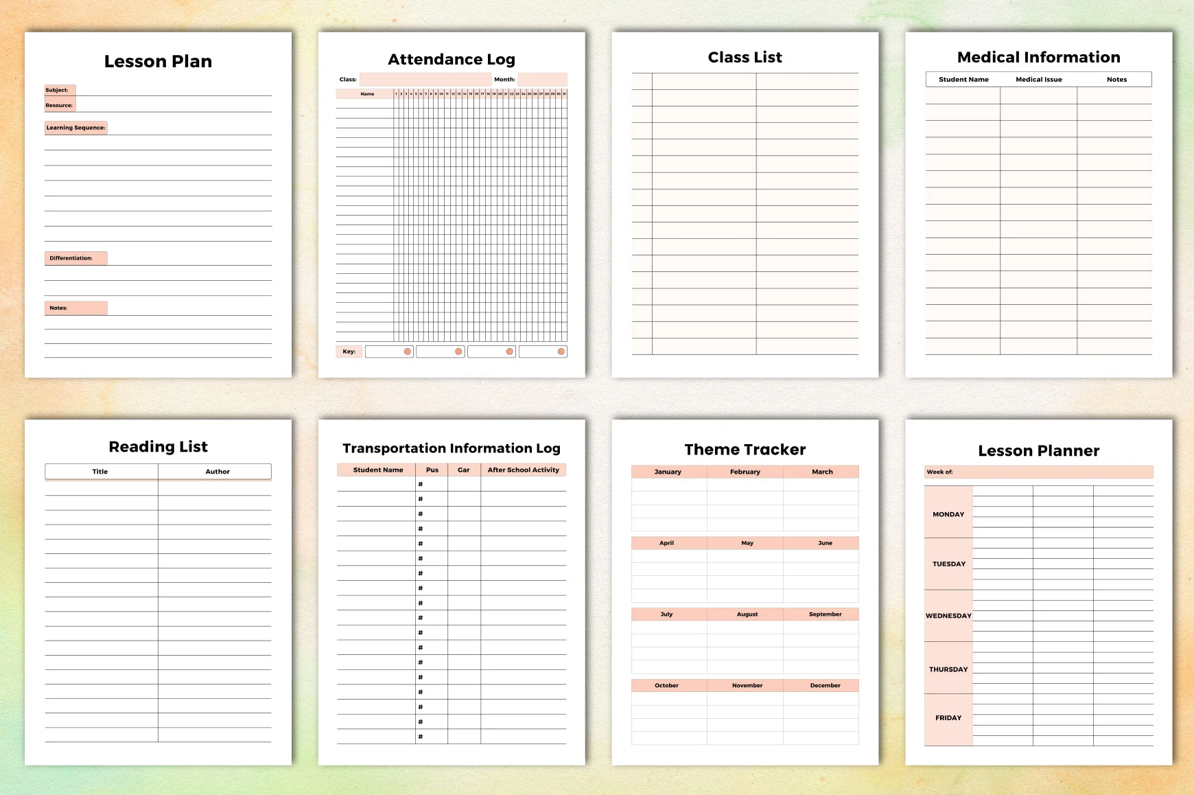Teacher Planner - Image 3