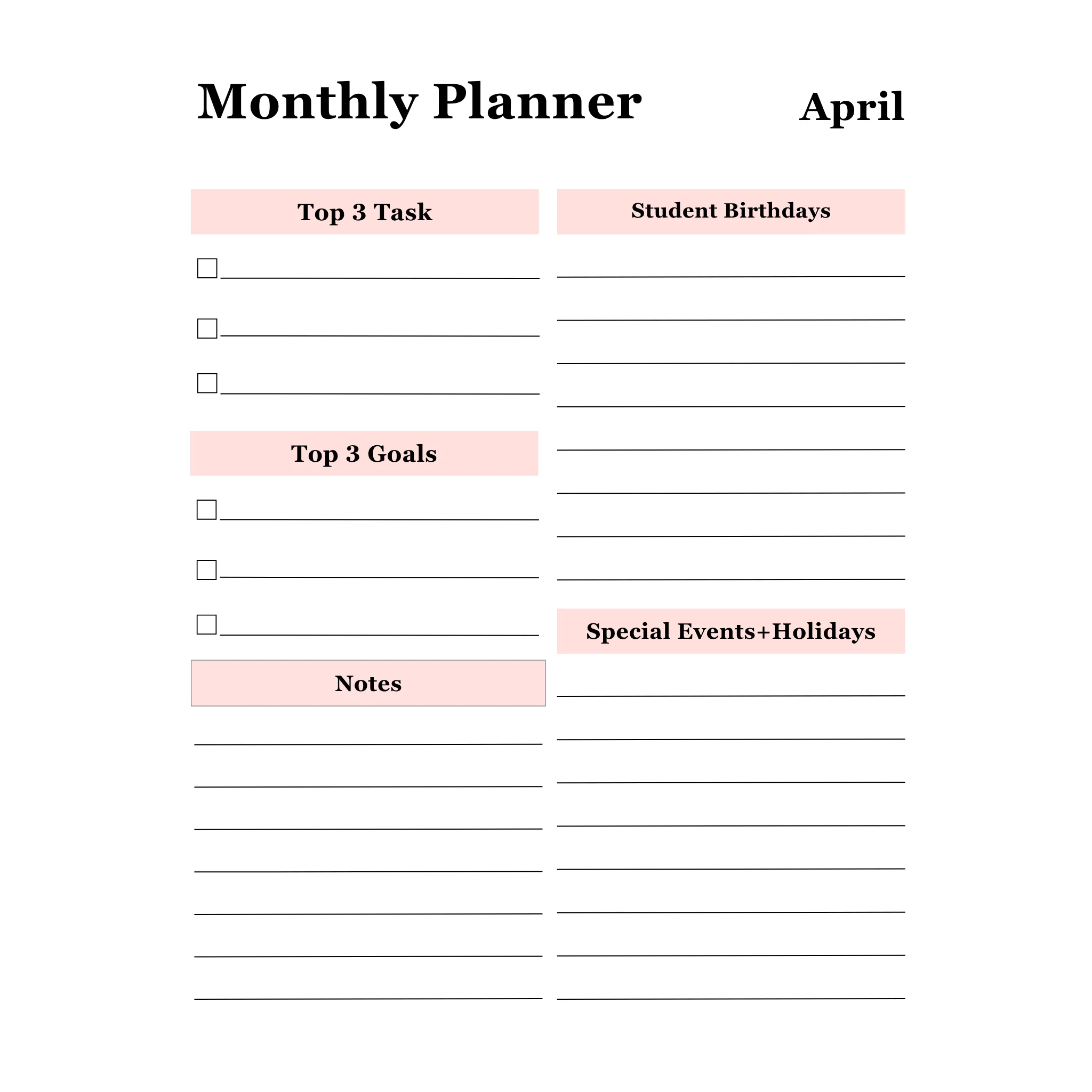 Teacher Planner Bundle - Image 4