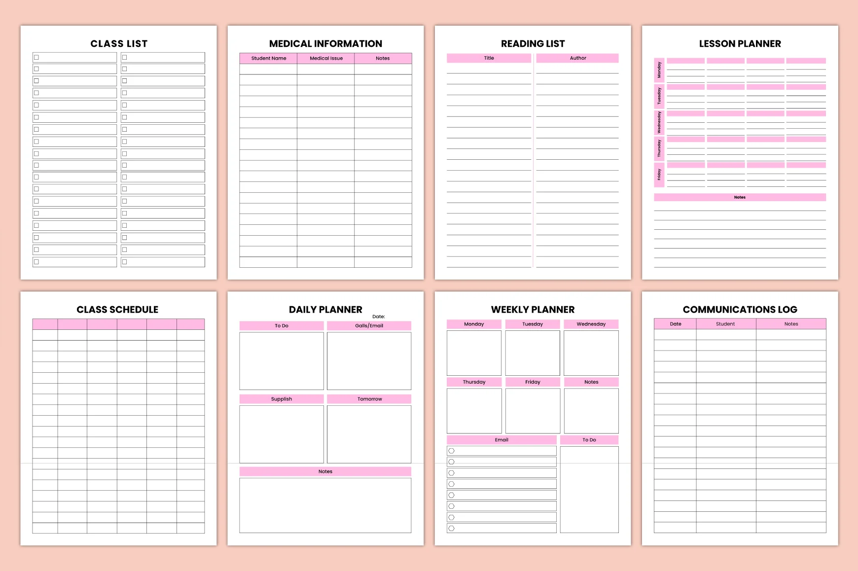 Teacher Planner - Image 3