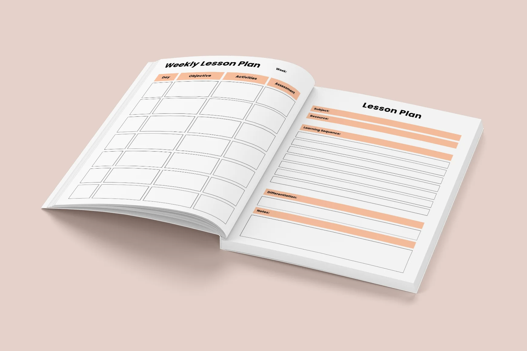 Teacher Planning Journal for Effective Organization - Image 2