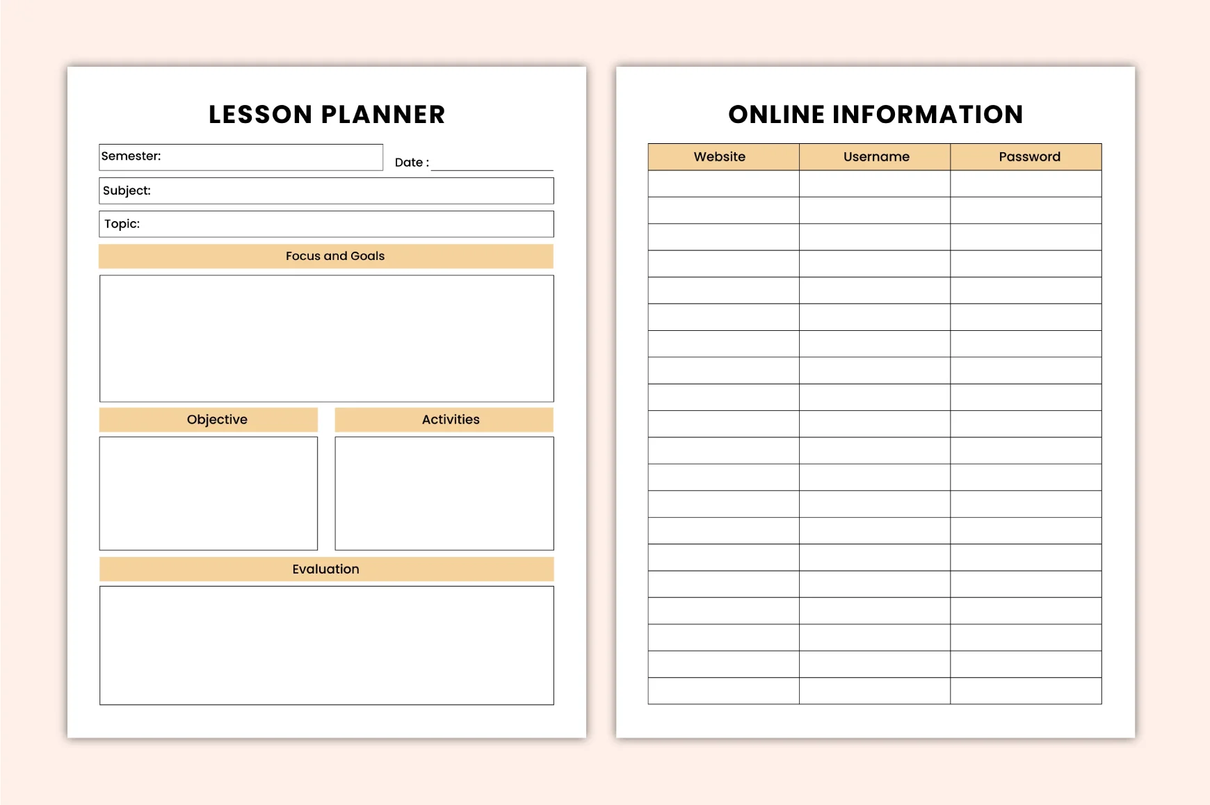 Teacher Productivity Planner - Image 3