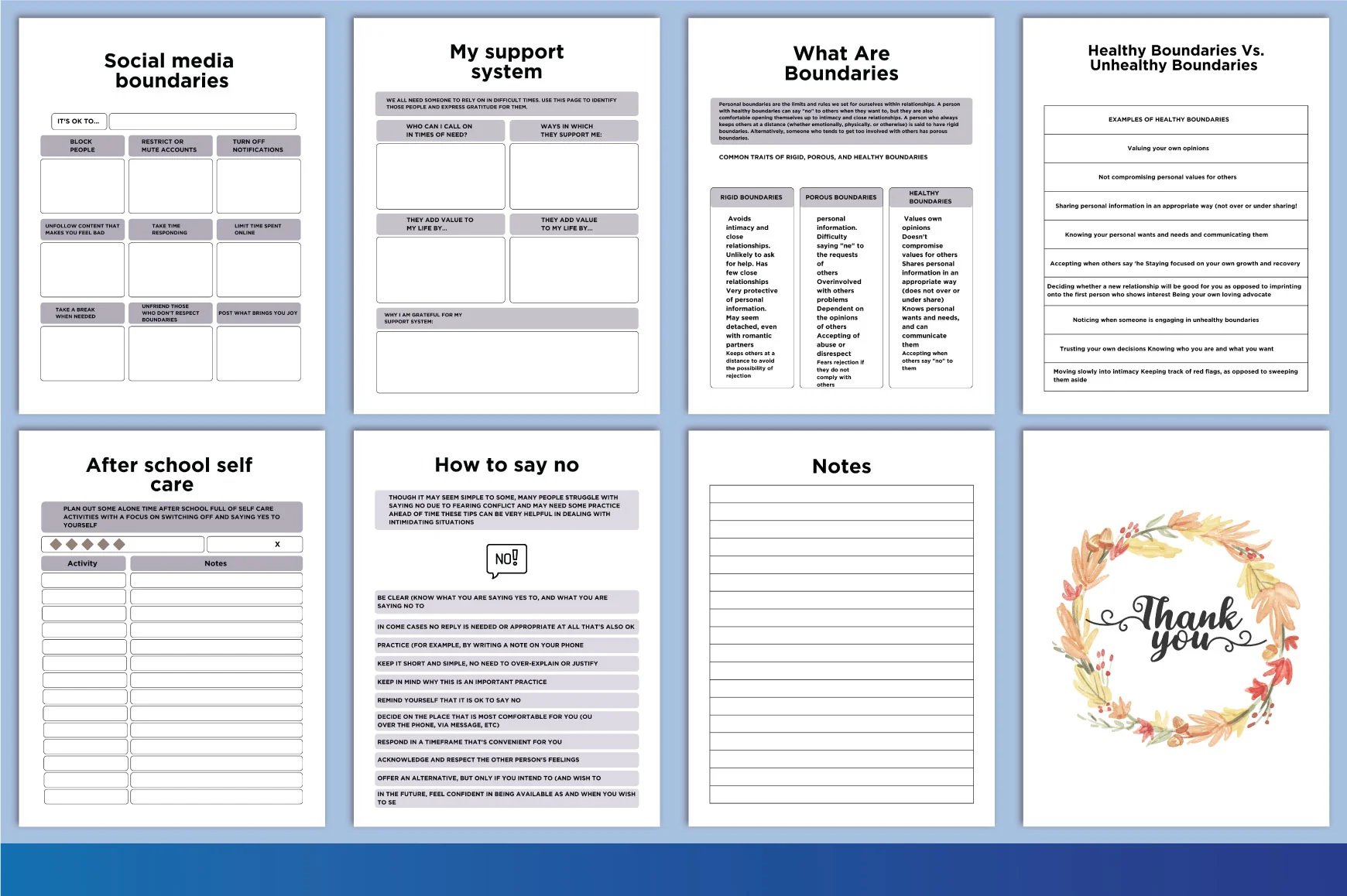 Teen Boundaries Workbook for Personal Growth - Image 5