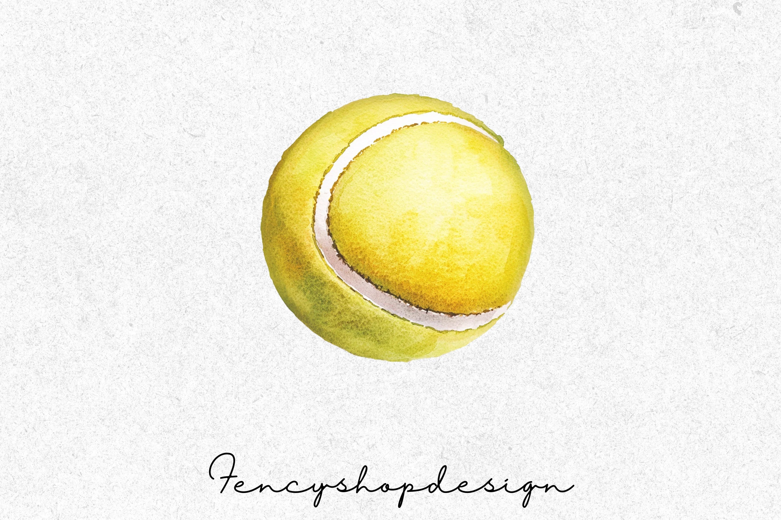 Tennis Ball Clipart Bundle - Image 3