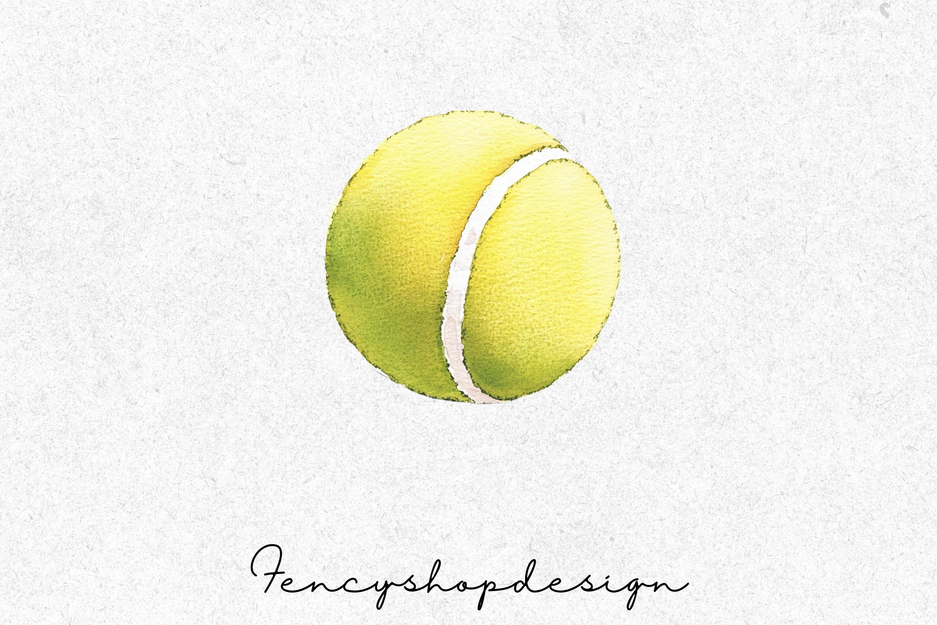 Tennis Ball Clipart Bundle - Image 4