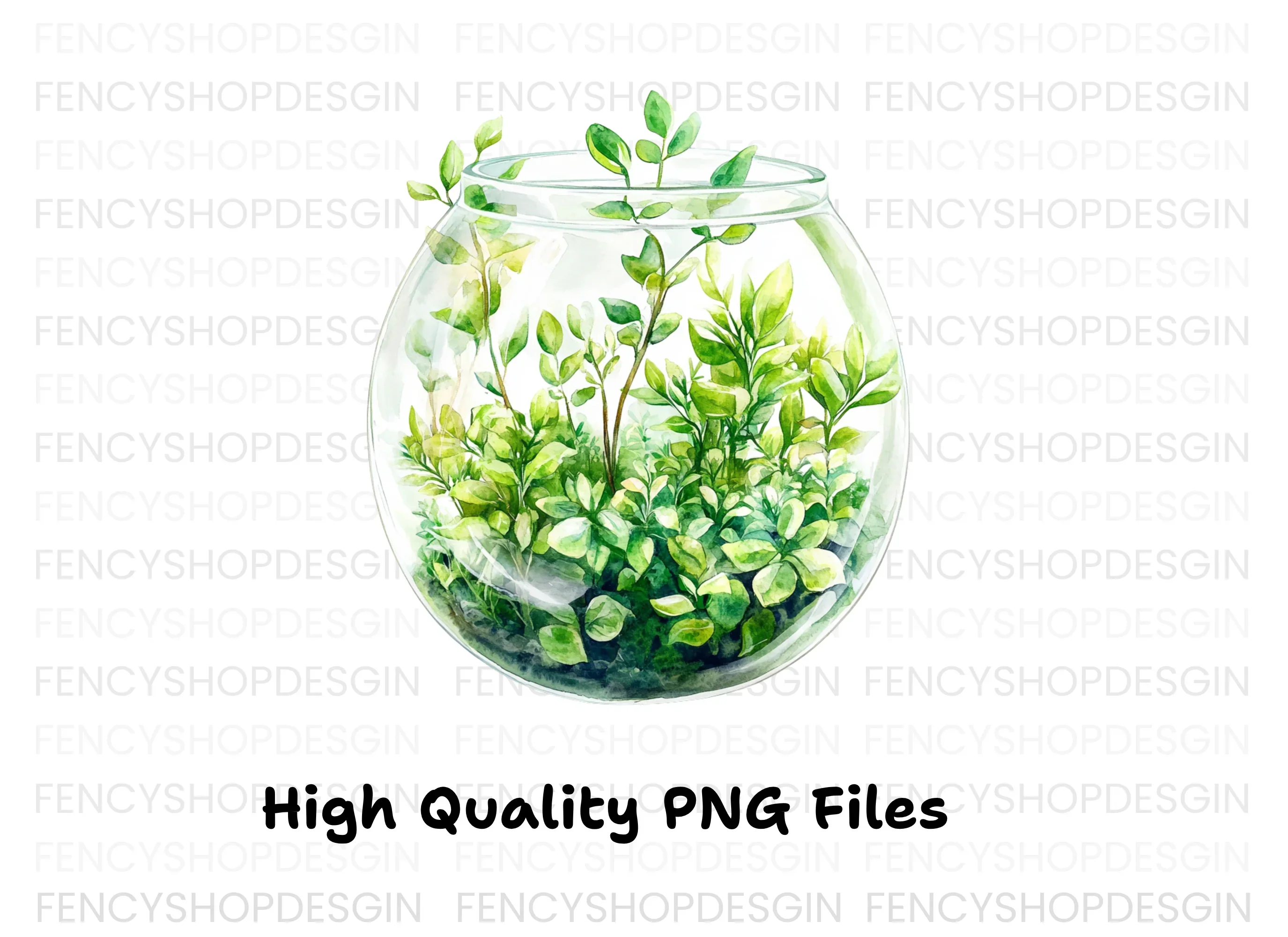 Terrarium Clipart Bundle - Image 3