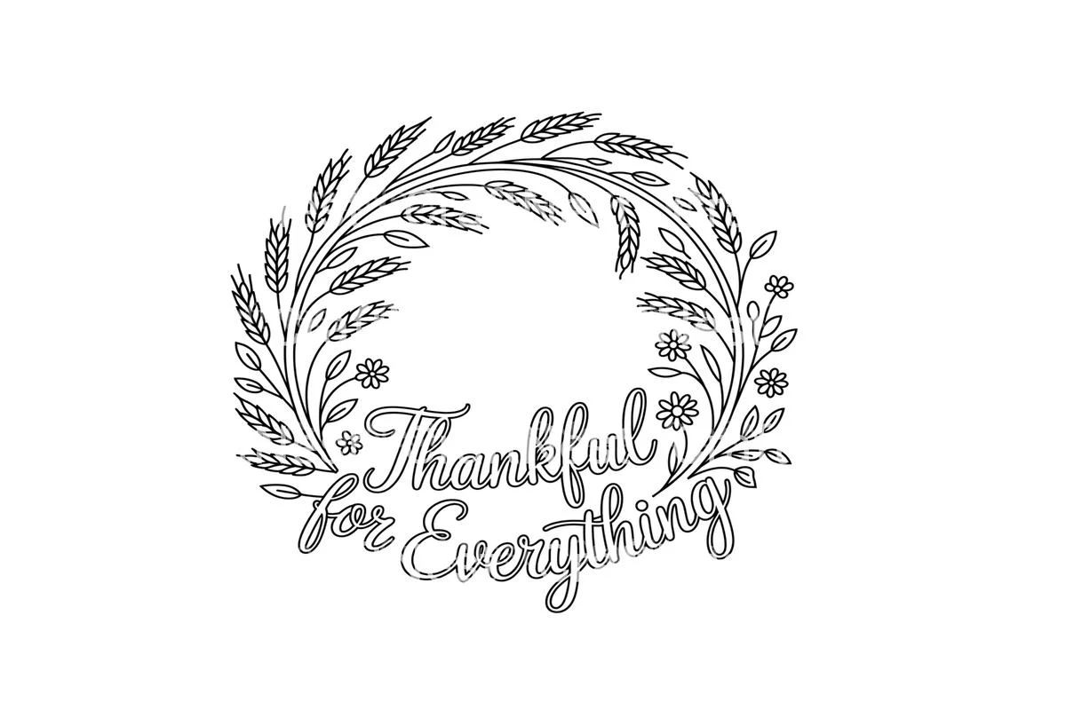 Thankful Wreath Coloring Books - Image 2