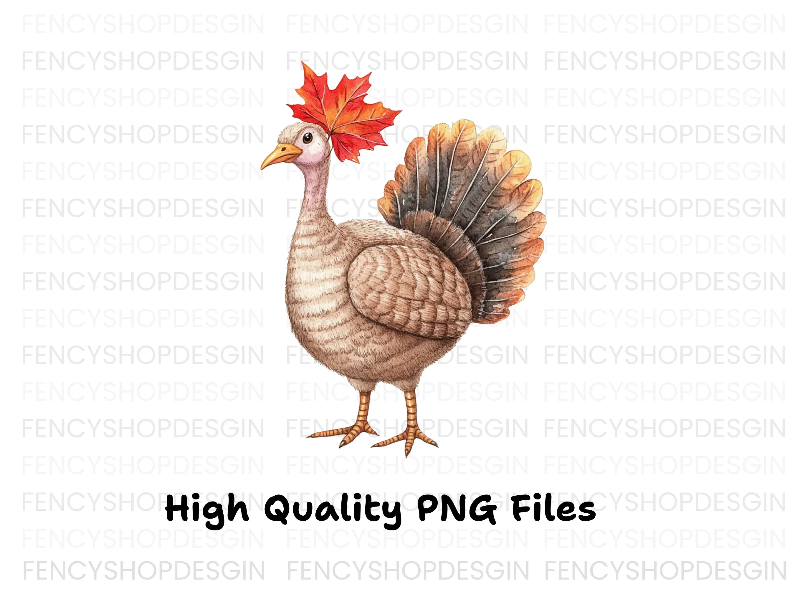 Thanksgiving Turkey Clipart Bundle - Image 3