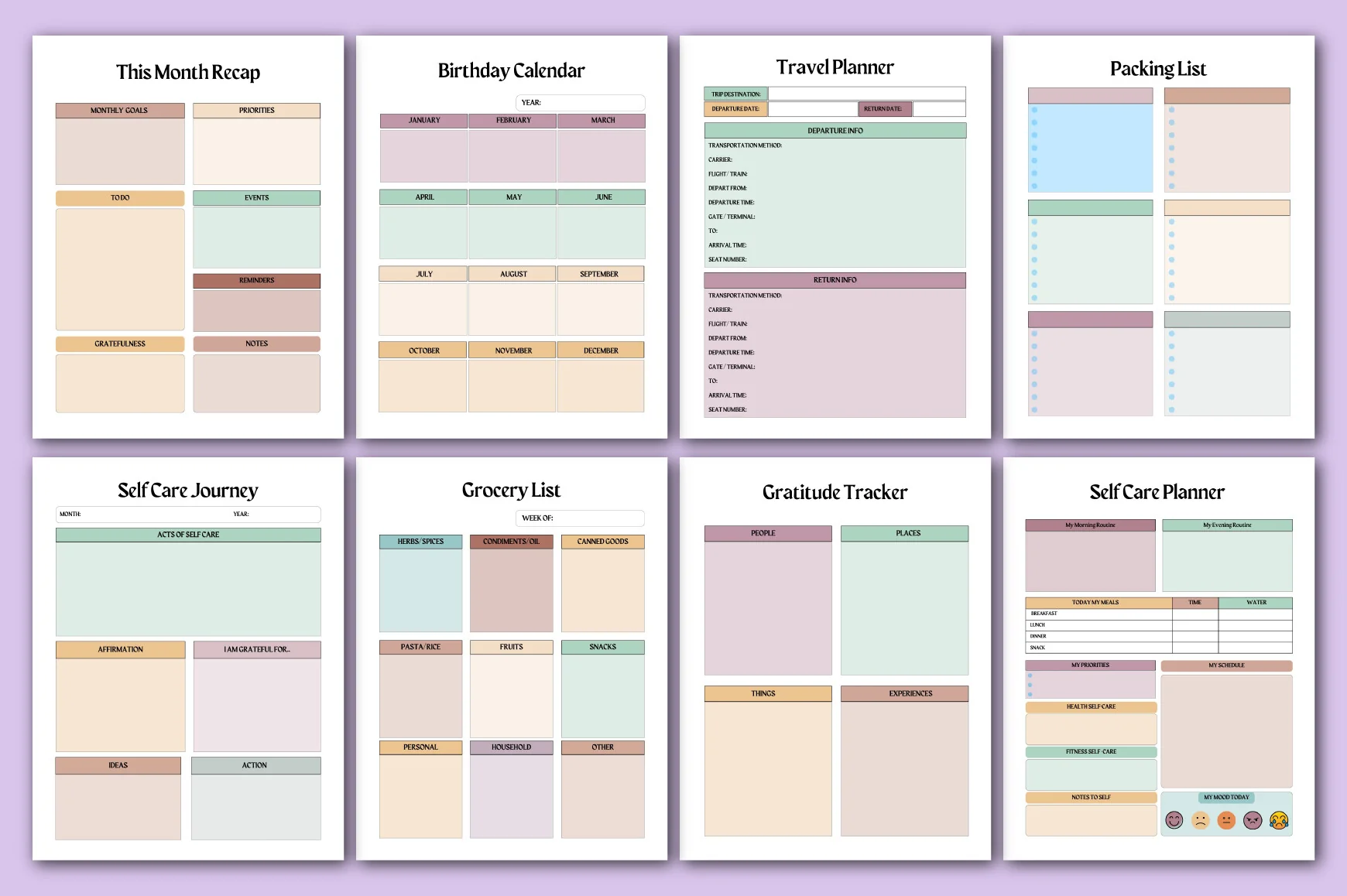The Aesthetic Yearbook Planner - Image 3